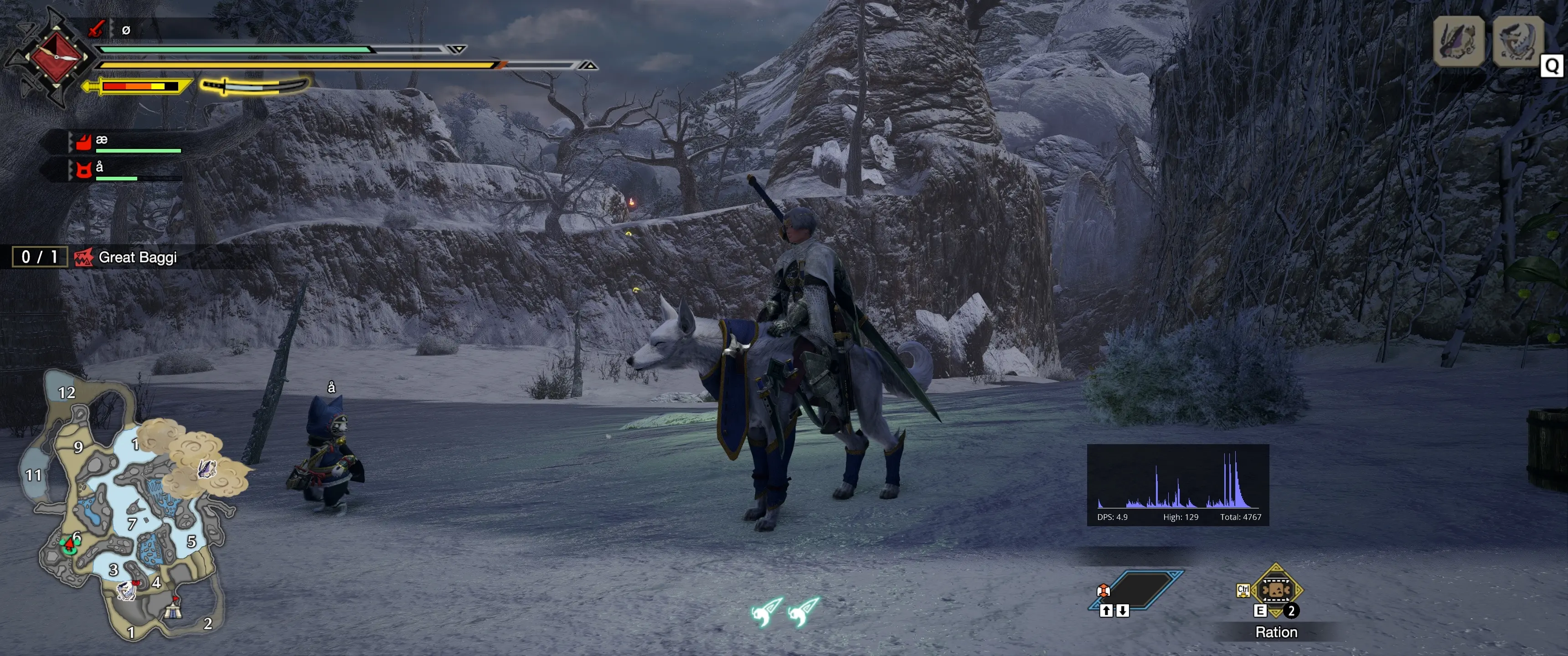 Rise DPS Meter mod for Monster Hunter Rise