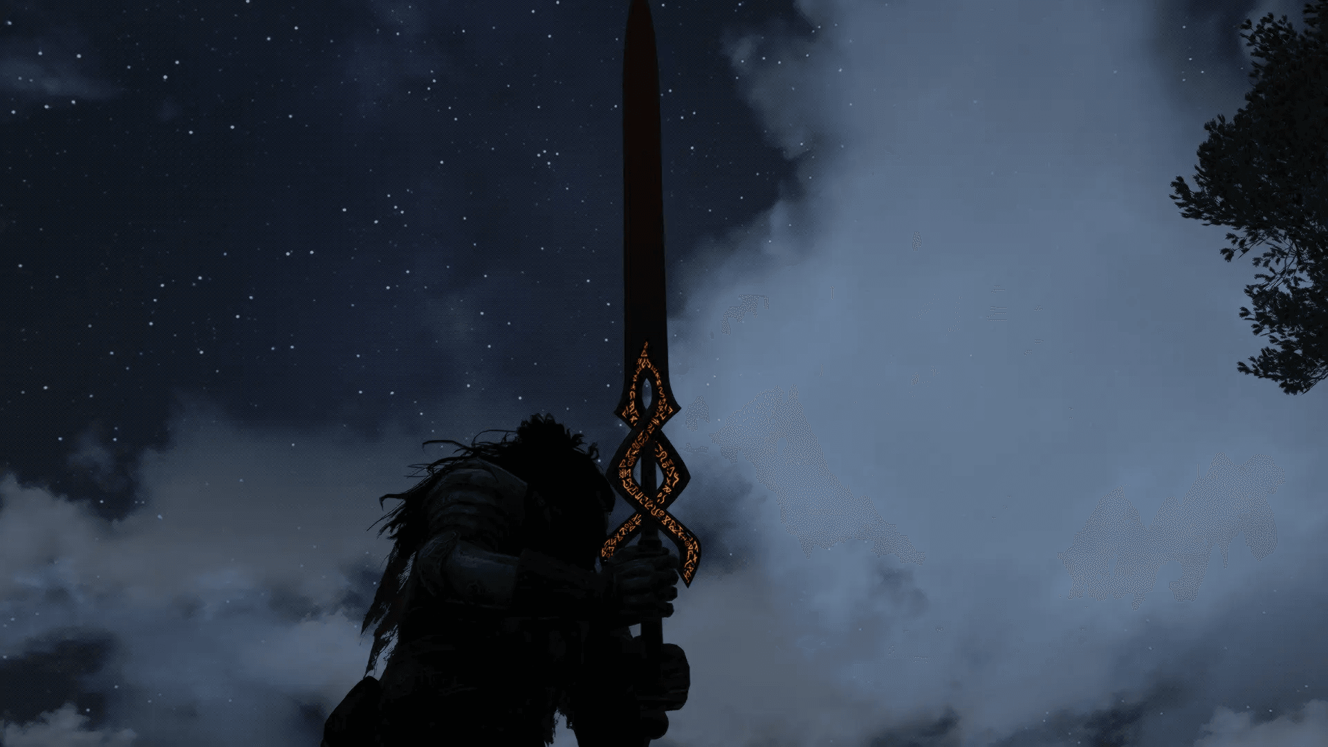Runic two-handed sword mod for The Elder Scrolls V: Skyrim Special Edition