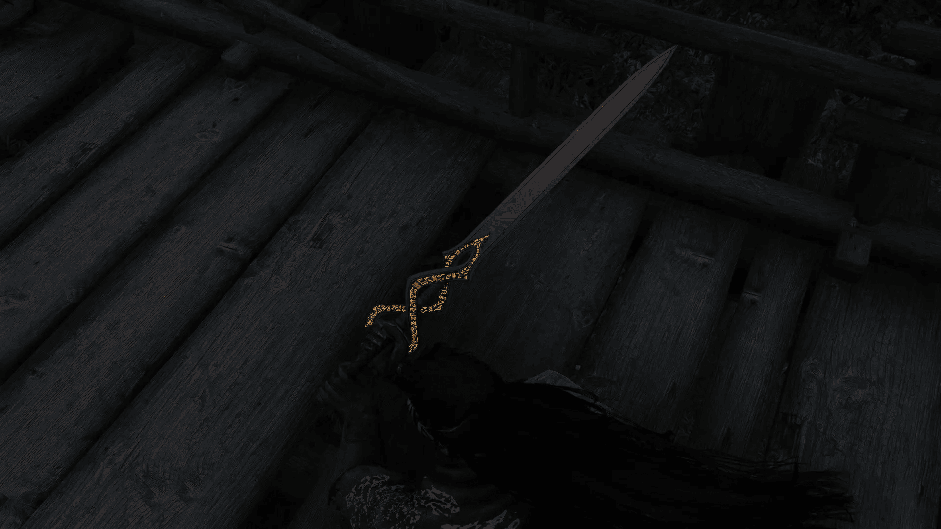 Runic two-handed sword mod for The Elder Scrolls V: Skyrim Special Edition