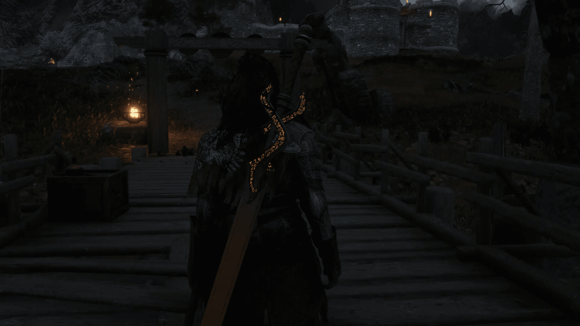 Runic two-handed sword mod for The Elder Scrolls V: Skyrim Special Edition
