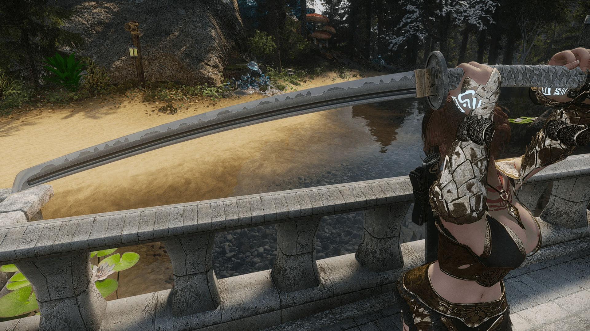 Sakai Katana mod for The Elder Scrolls V: Skyrim Special Edition