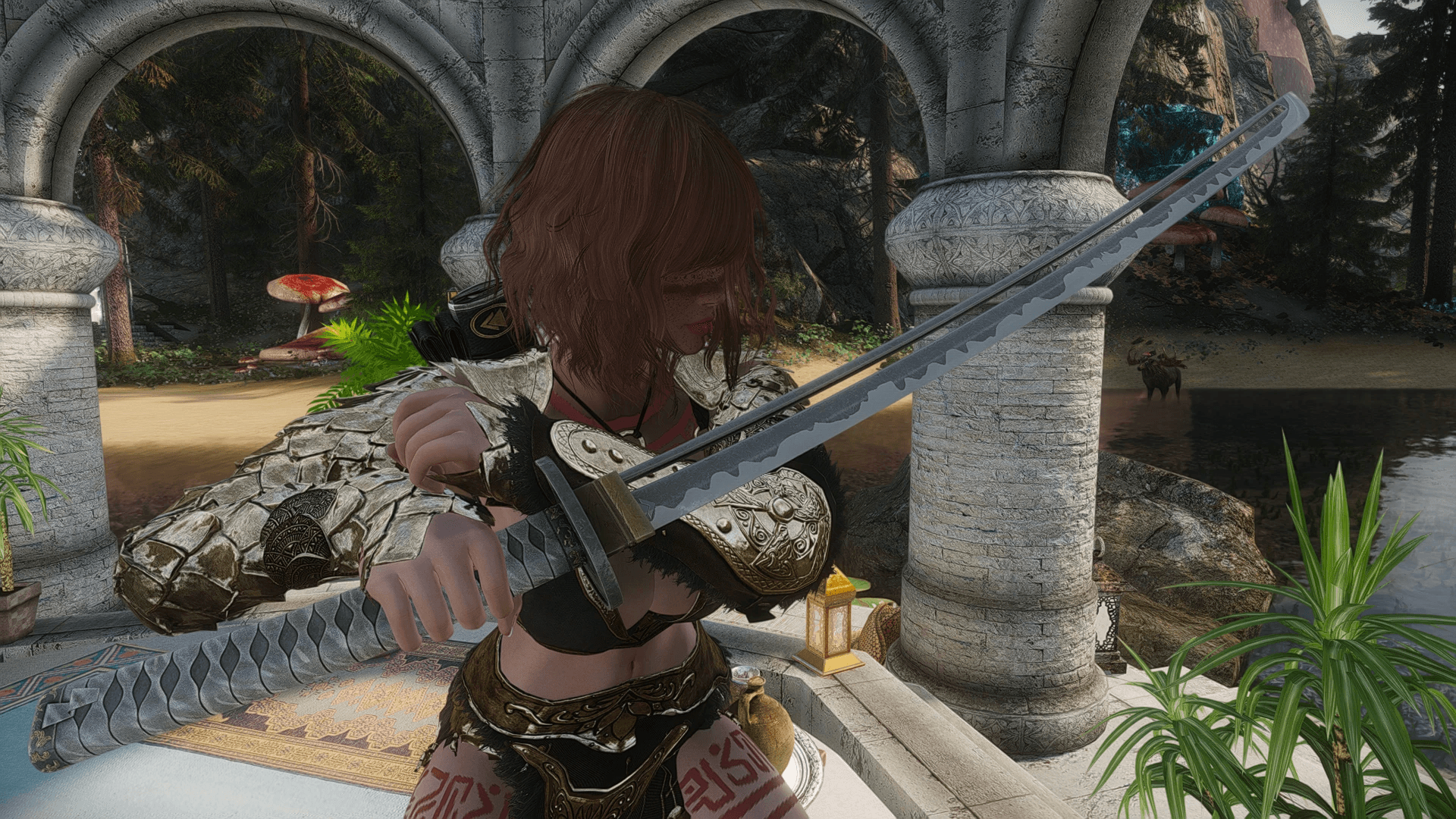 Sakai Katana mod for The Elder Scrolls V: Skyrim Special Edition