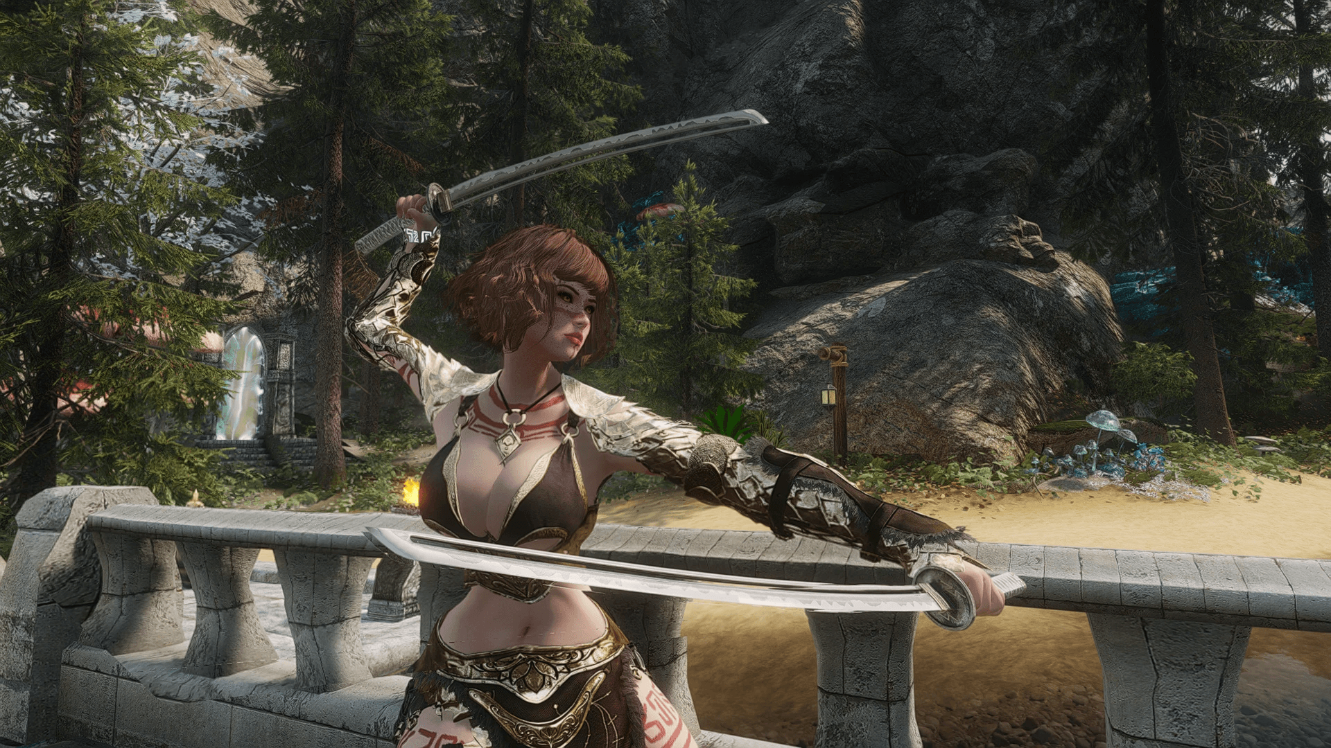 Sakai Katana mod for The Elder Scrolls V: Skyrim Special Edition