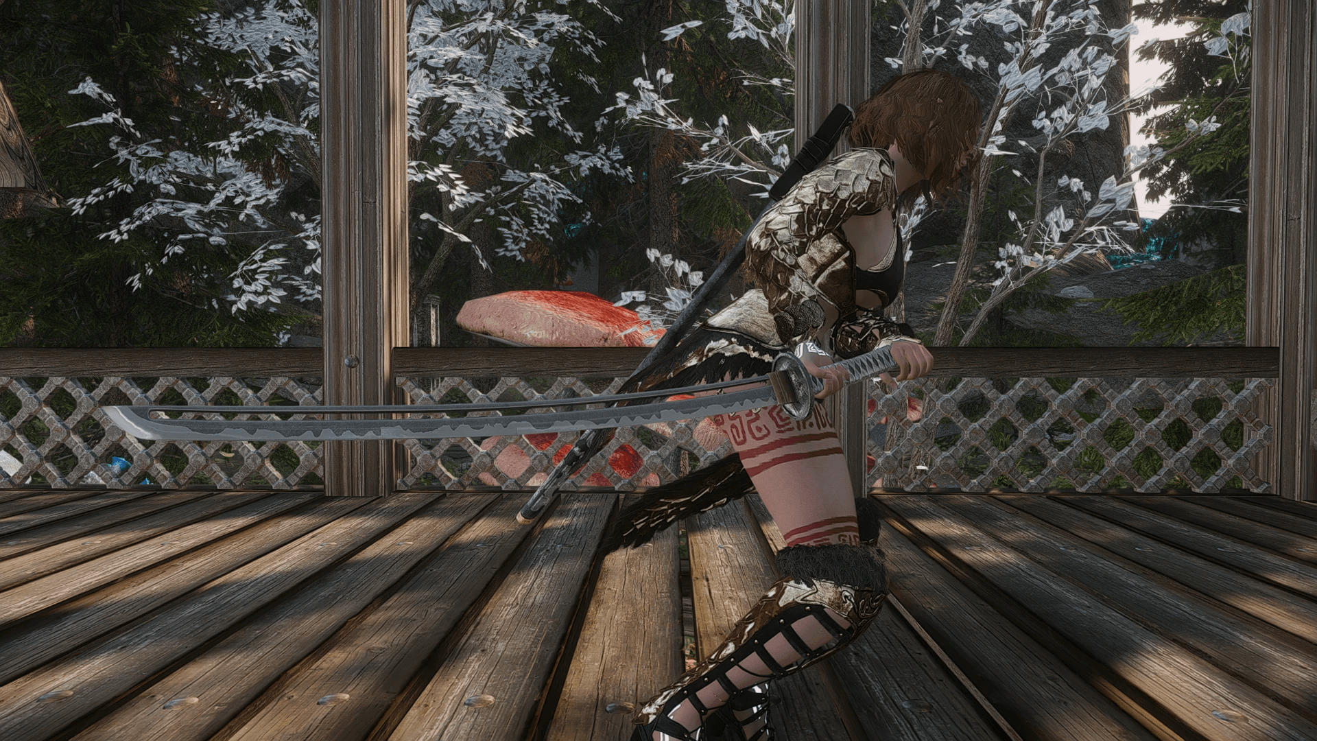 Sakai Katana mod for The Elder Scrolls V: Skyrim Special Edition