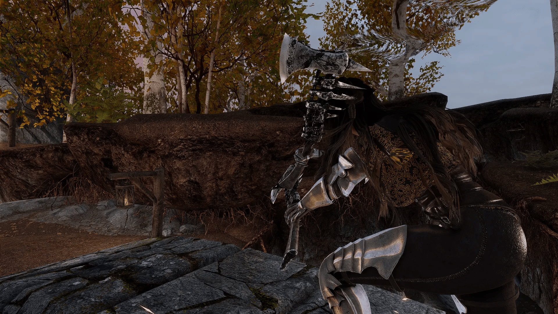 Skeleton Axe mod for The Elder Scrolls V: Skyrim Special Edition