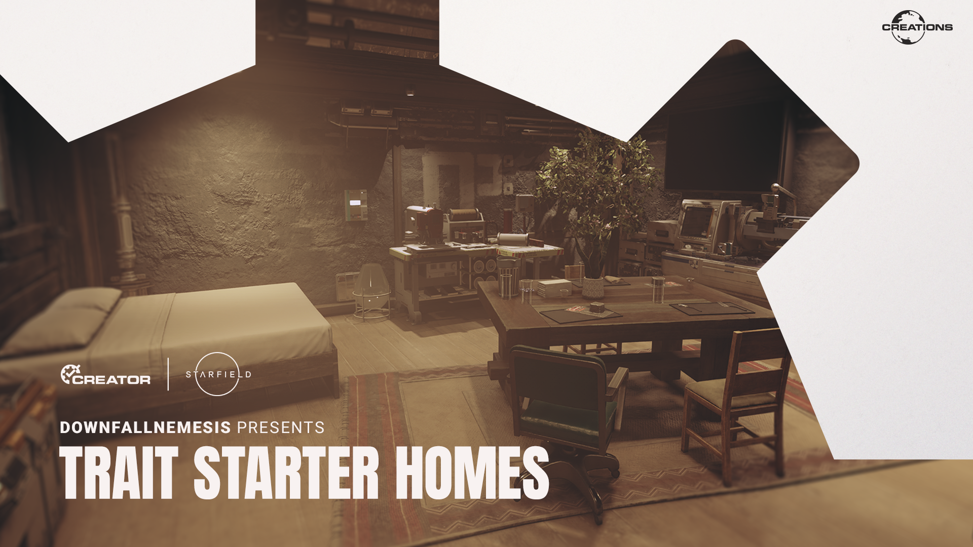 Trait Starter Homes mod for Starfield