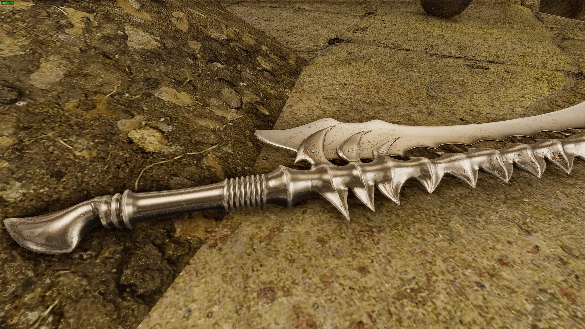 Spiked Bonecutter (1h-2h Swords) mod for The Elder Scrolls V: Skyrim Special Edition