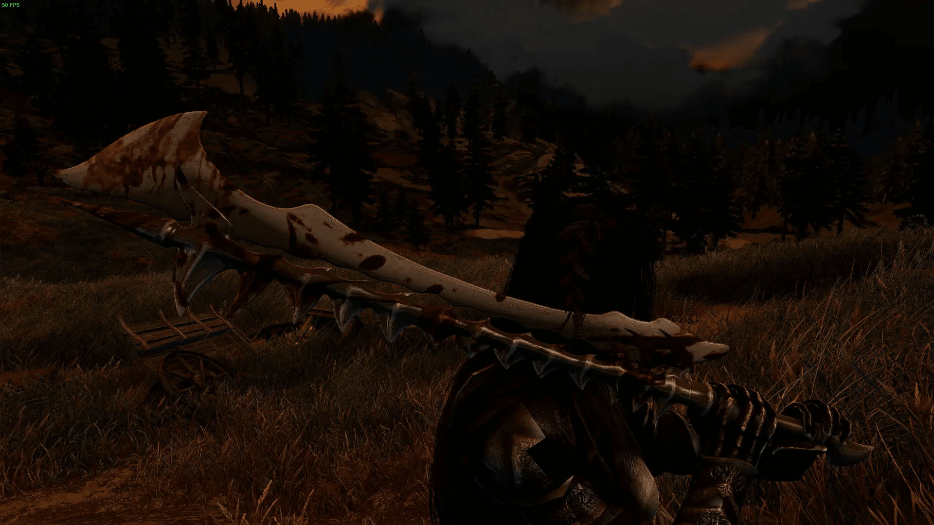 Spiked Bonecutter (1h-2h Swords) mod for The Elder Scrolls V: Skyrim Special Edition