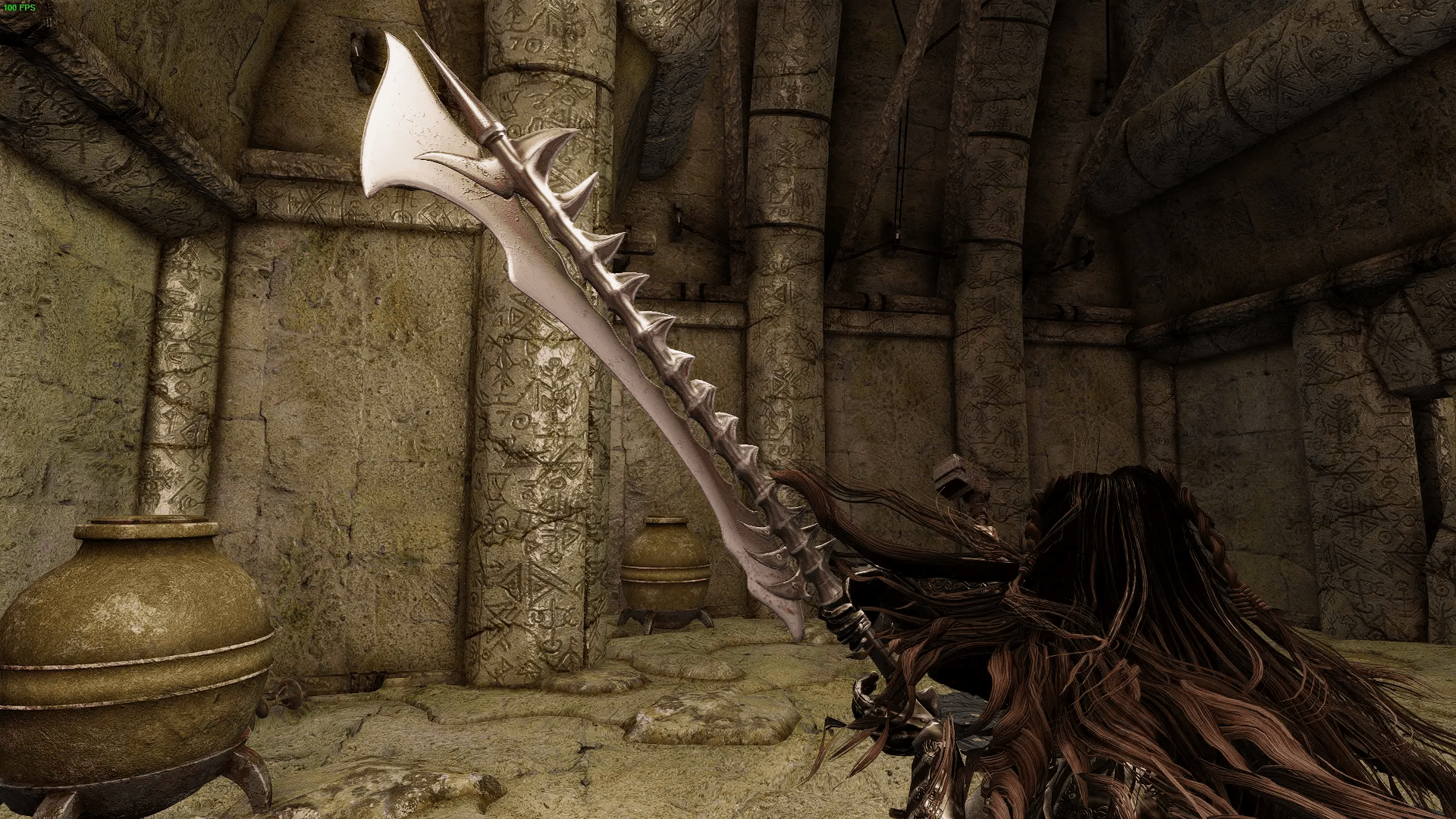 Spiked Bonecutter (1h-2h Swords) mod for The Elder Scrolls V: Skyrim Special Edition