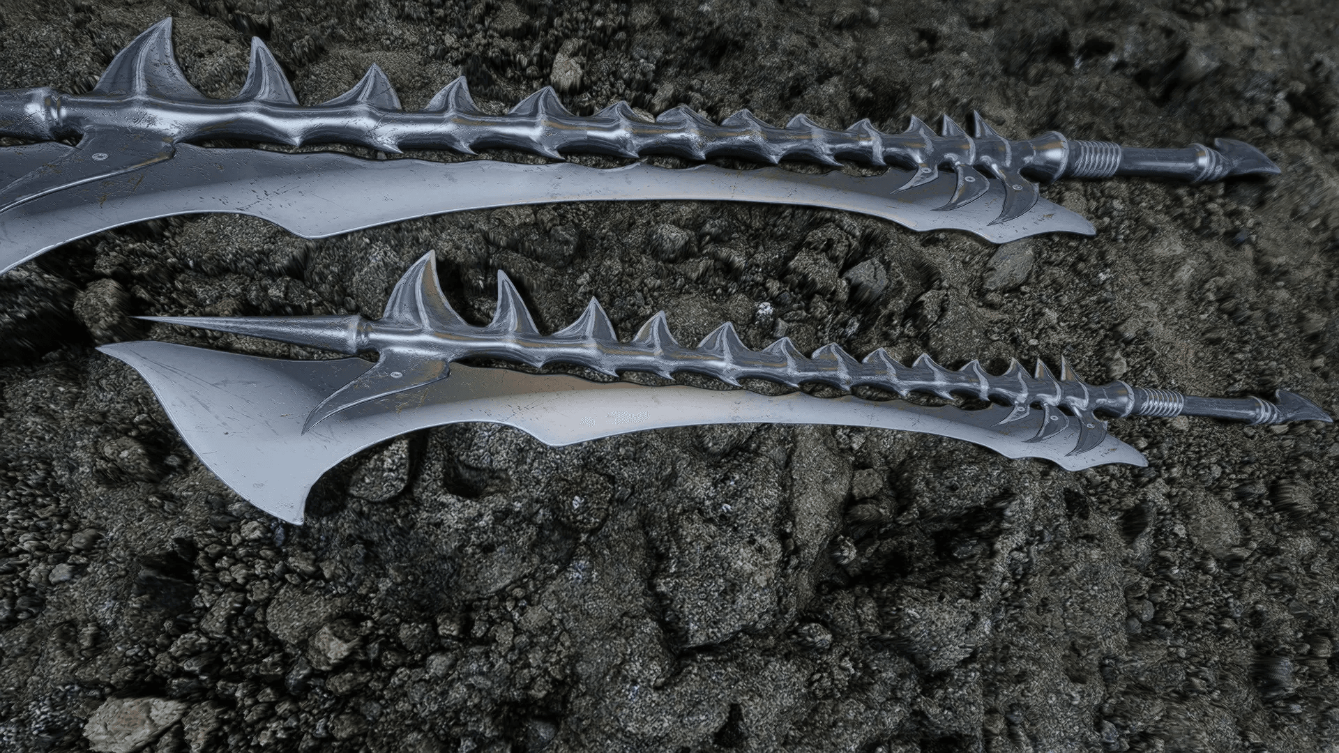 Spiked Bonecutter (1h-2h Swords) mod for The Elder Scrolls V: Skyrim Special Edition