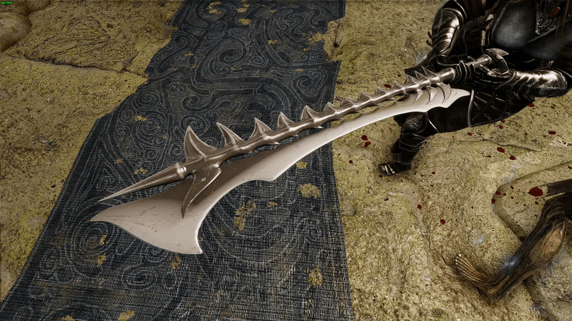 Spiked Bonecutter (1h-2h Swords) mod for The Elder Scrolls V: Skyrim Special Edition