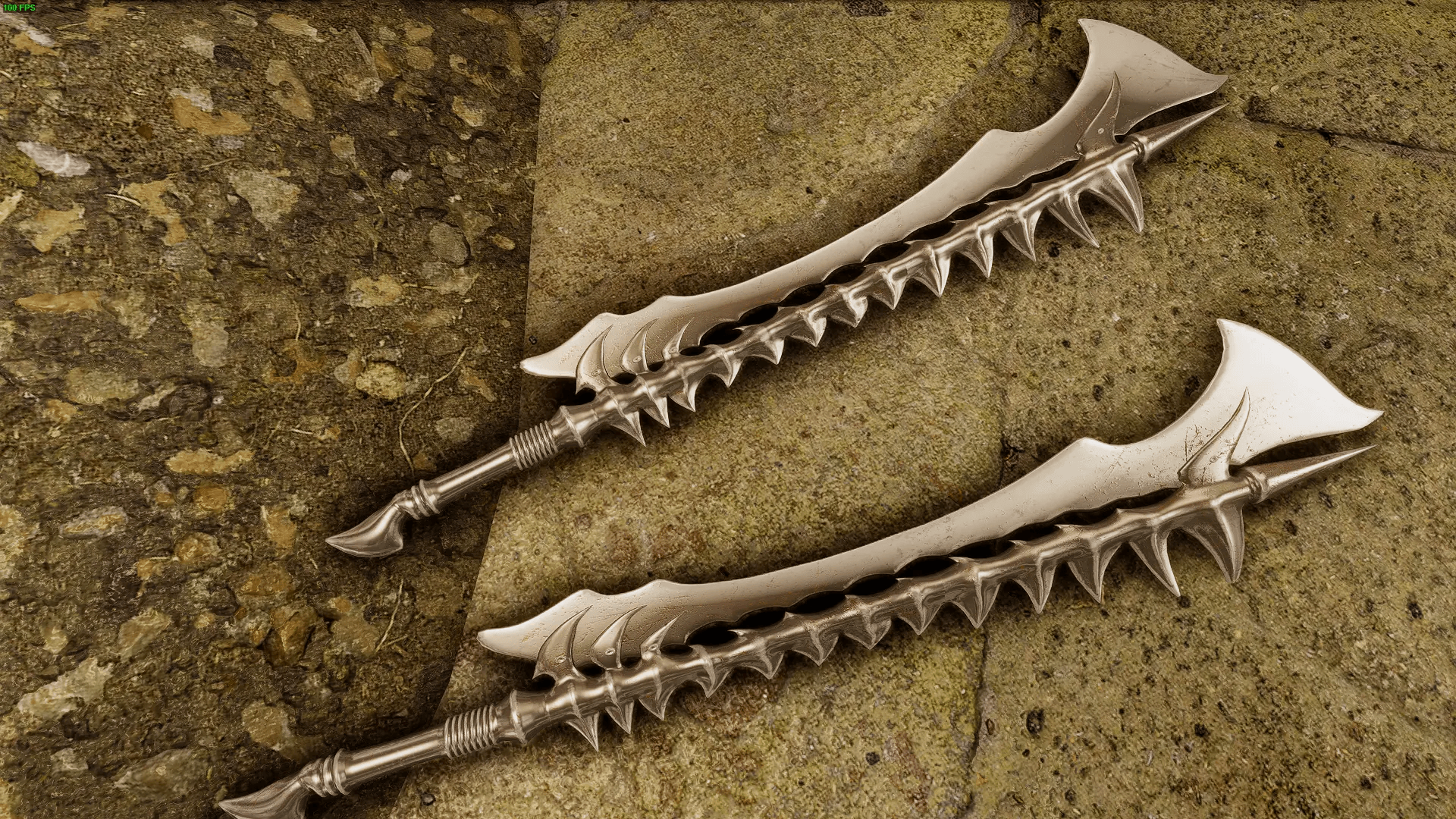 Spiked Bonecutter (1h-2h Swords) mod for The Elder Scrolls V: Skyrim Special Edition