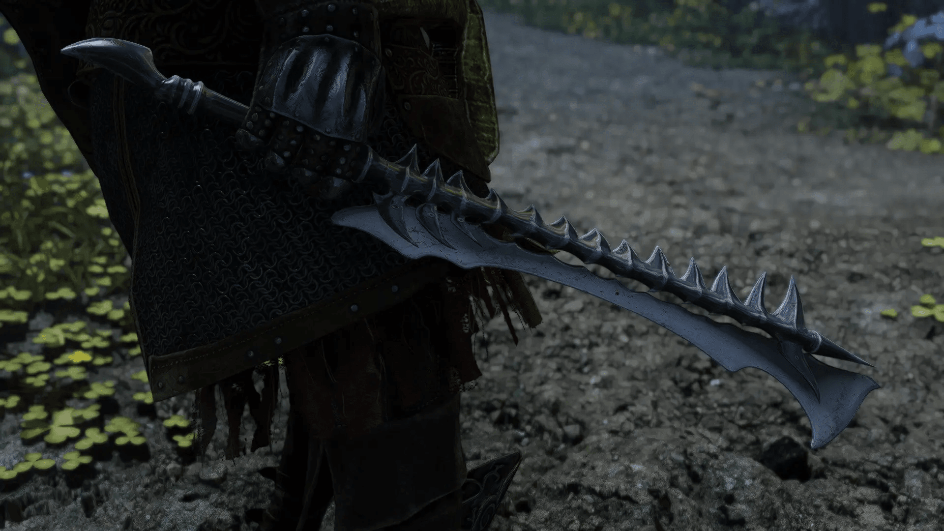 Spiked Bonecutter (1h-2h Swords) mod for The Elder Scrolls V: Skyrim Special Edition