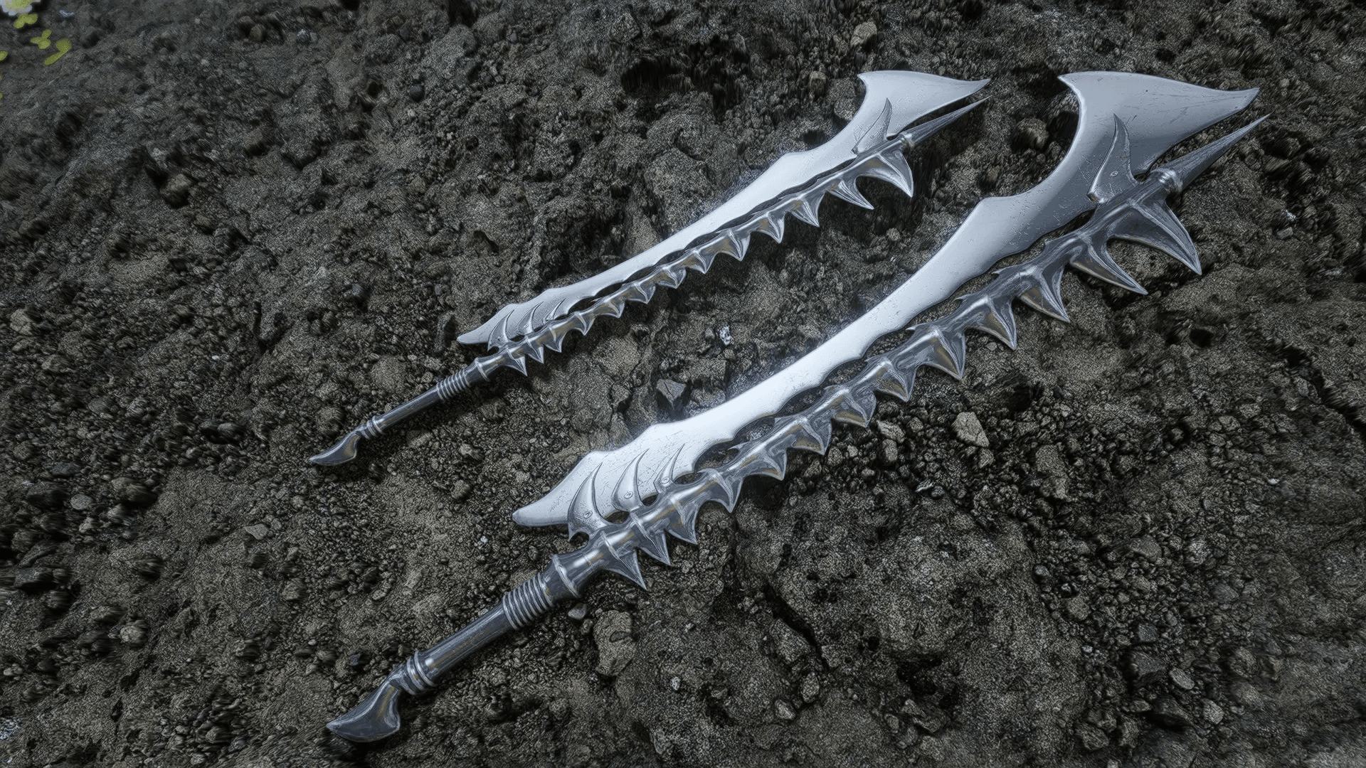 Spiked Bonecutter (1h-2h Swords) mod for The Elder Scrolls V: Skyrim Special Edition