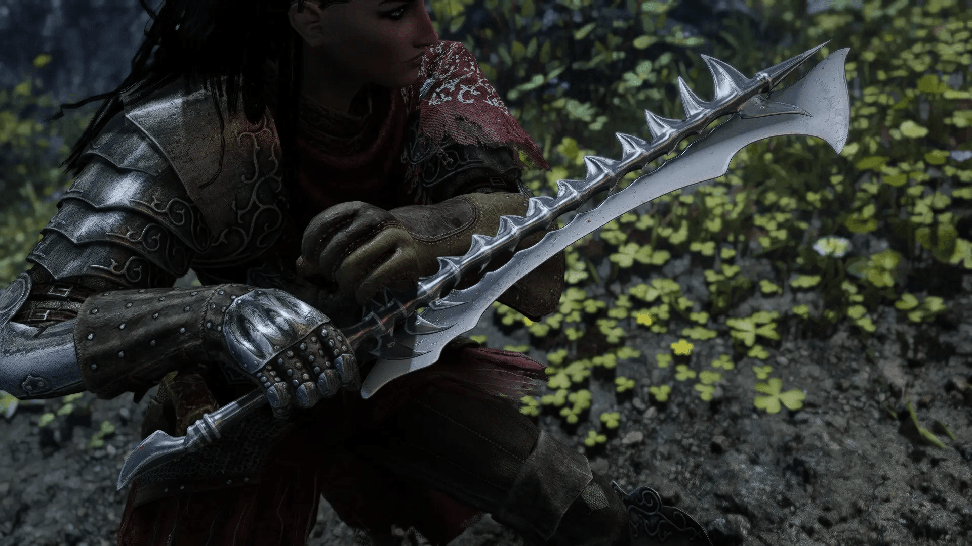 Spiked Bonecutter (1h-2h Swords) mod for The Elder Scrolls V: Skyrim Special Edition