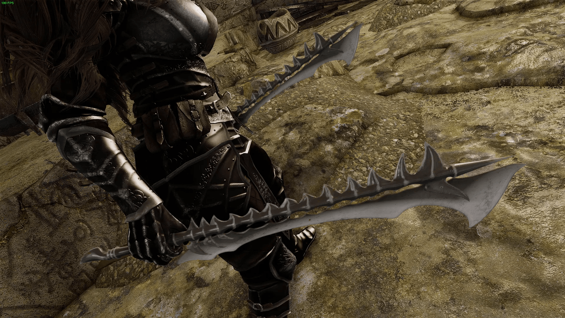 Spiked Bonecutter (1h-2h Swords) mod for The Elder Scrolls V: Skyrim Special Edition