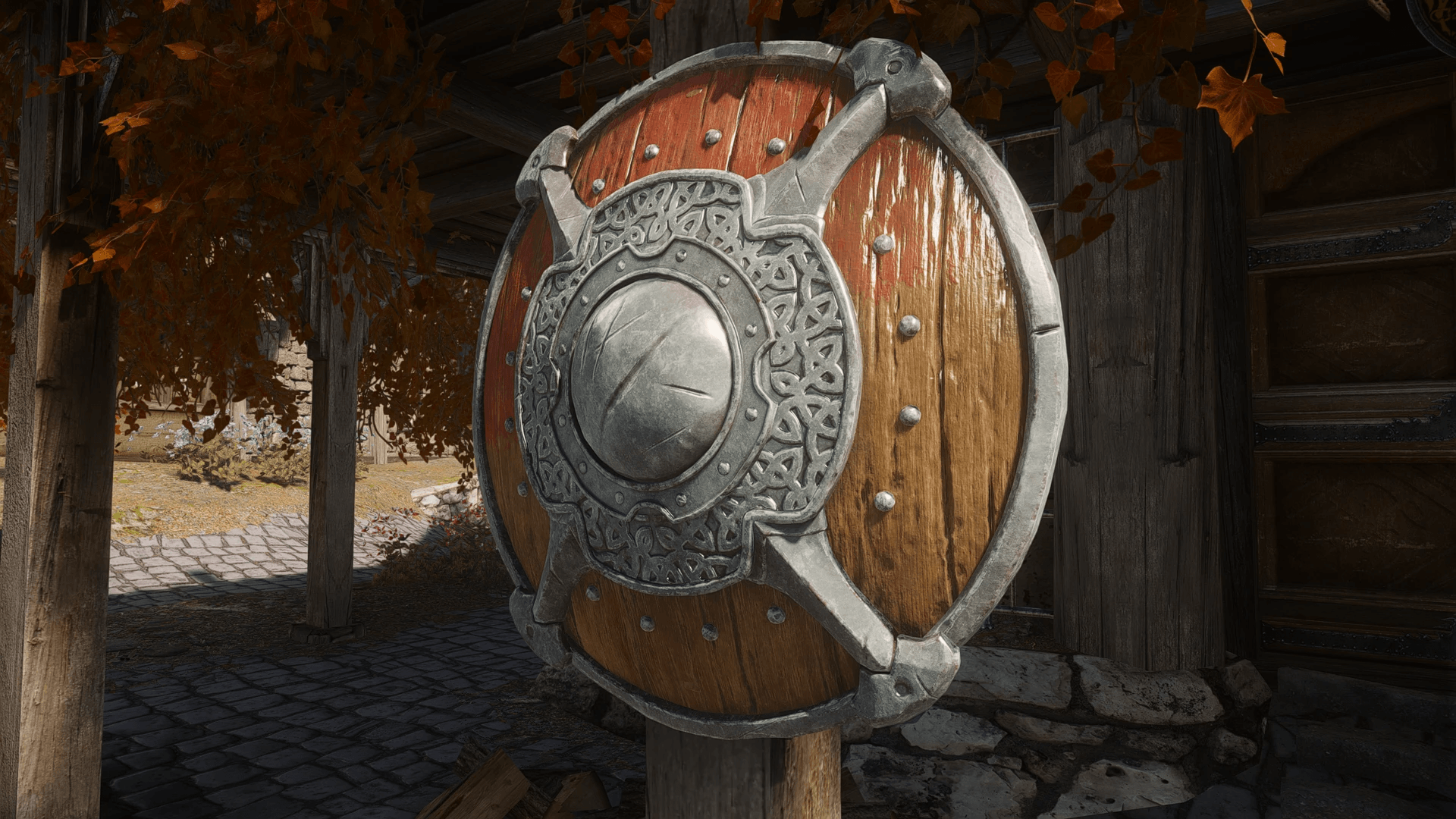 Steel Shield - Replacer decorative shields Whiterun mod for The Elder Scrolls V: Skyrim Special Edition