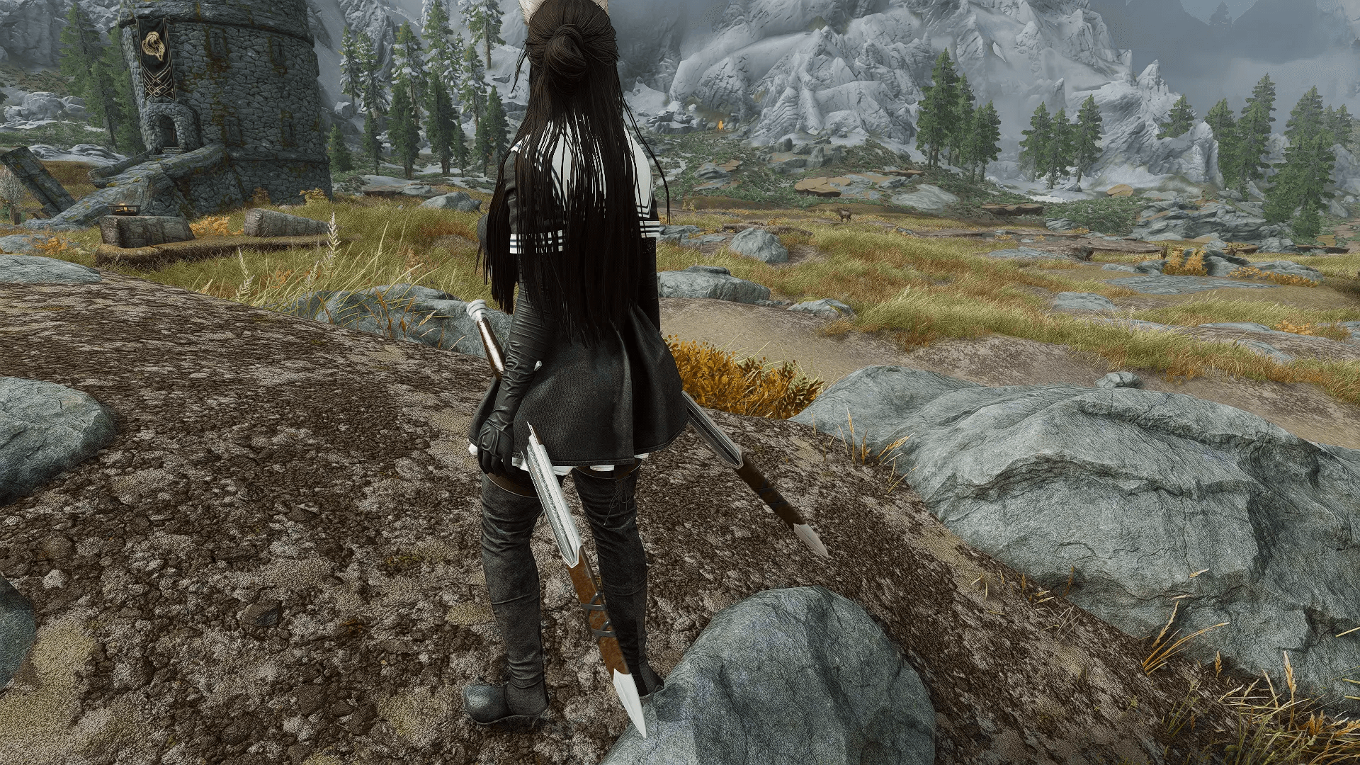 Steel Witcher Sword mod for The Elder Scrolls V: Skyrim Special Edition