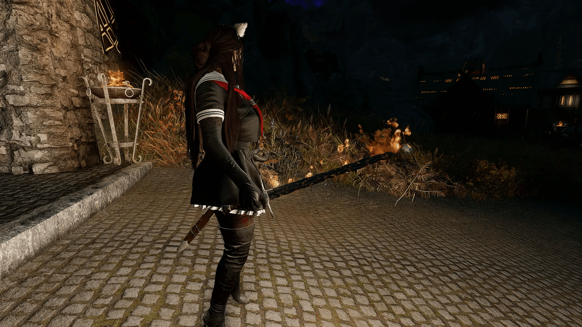 Steel Witcher Sword mod for The Elder Scrolls V: Skyrim Special Edition