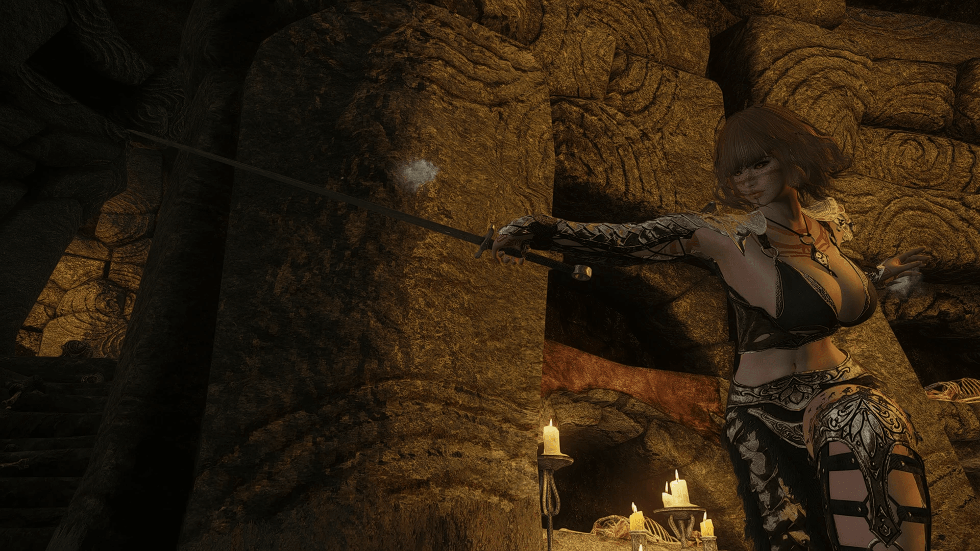 Sword of Grigor Clegane from Game of Thrones mod for The Elder Scrolls V: Skyrim Special Edition