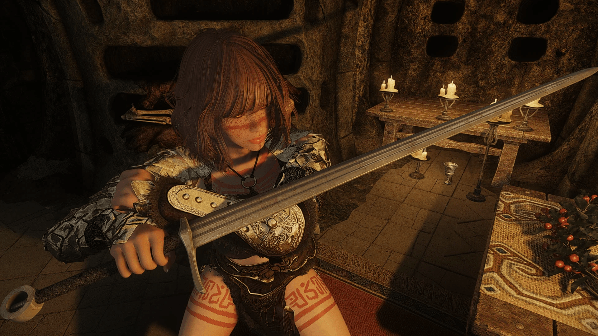 Sword of Grigor Clegane from Game of Thrones mod for The Elder Scrolls V: Skyrim Special Edition