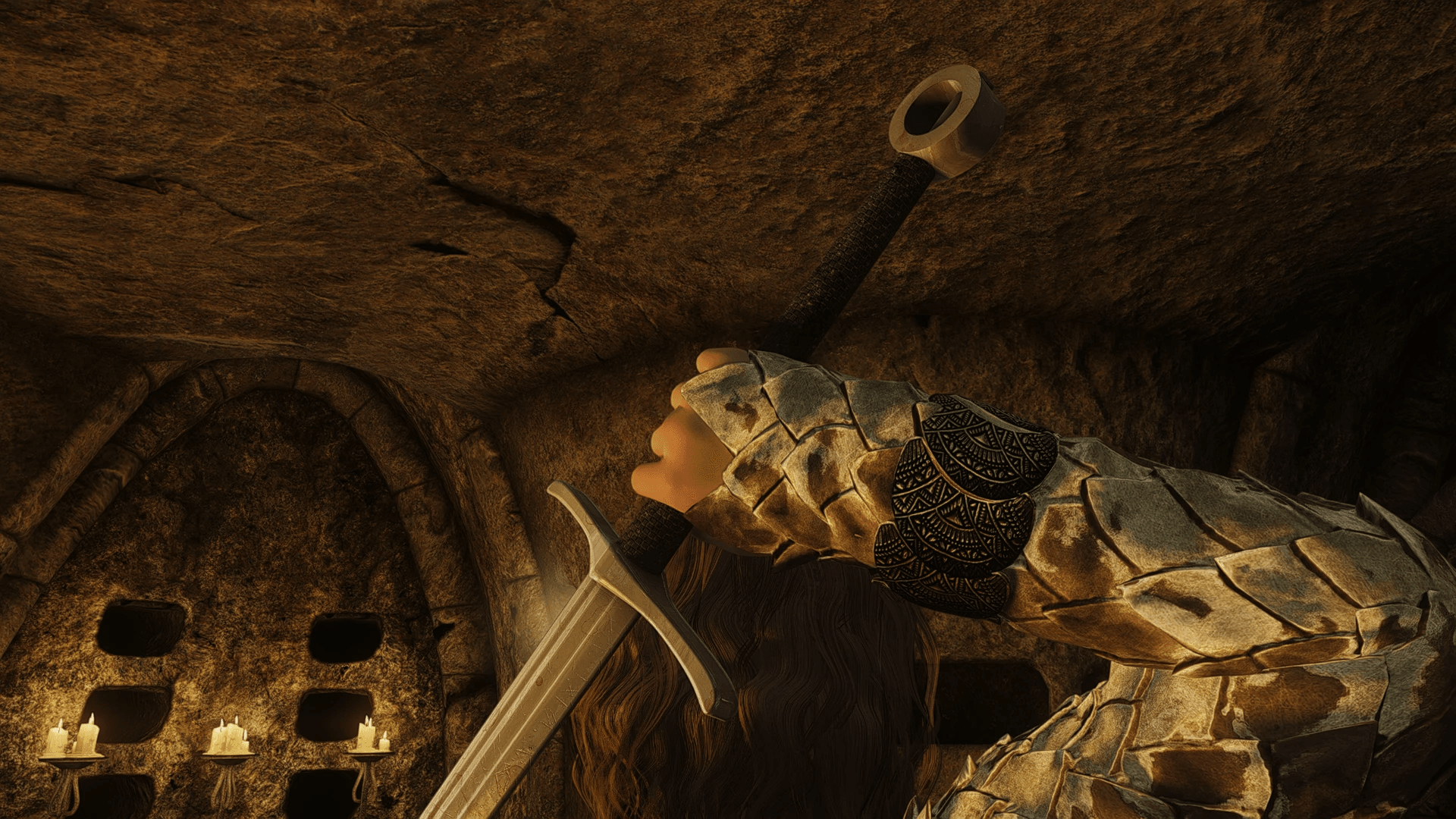 Sword of Grigor Clegane from Game of Thrones mod for The Elder Scrolls V: Skyrim Special Edition