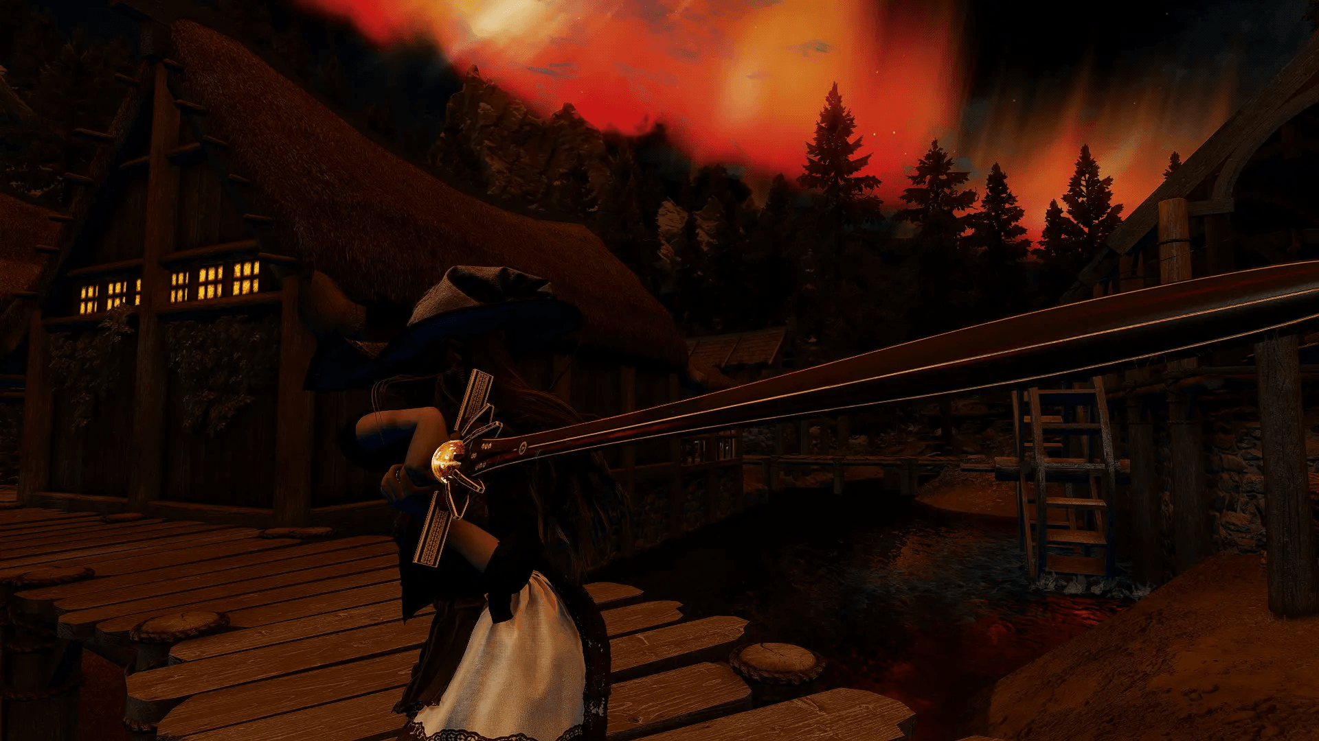 Sword of Light mod for The Elder Scrolls V: Skyrim Special Edition