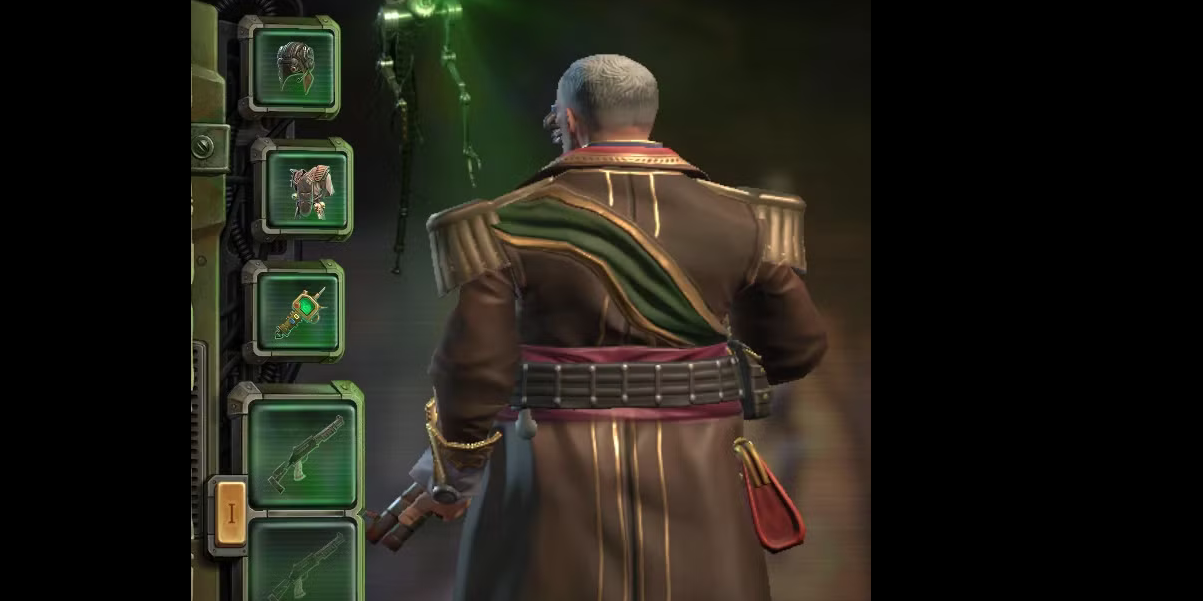 No Weapons On Backs mod for Warhammer 40,000: Rogue Trader