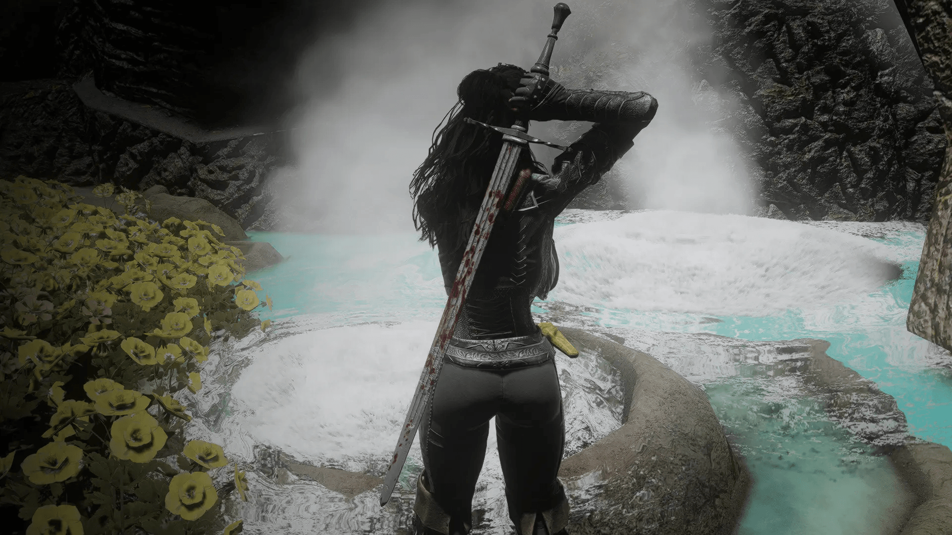 Witcher's Swords mod for The Elder Scrolls V: Skyrim Special Edition