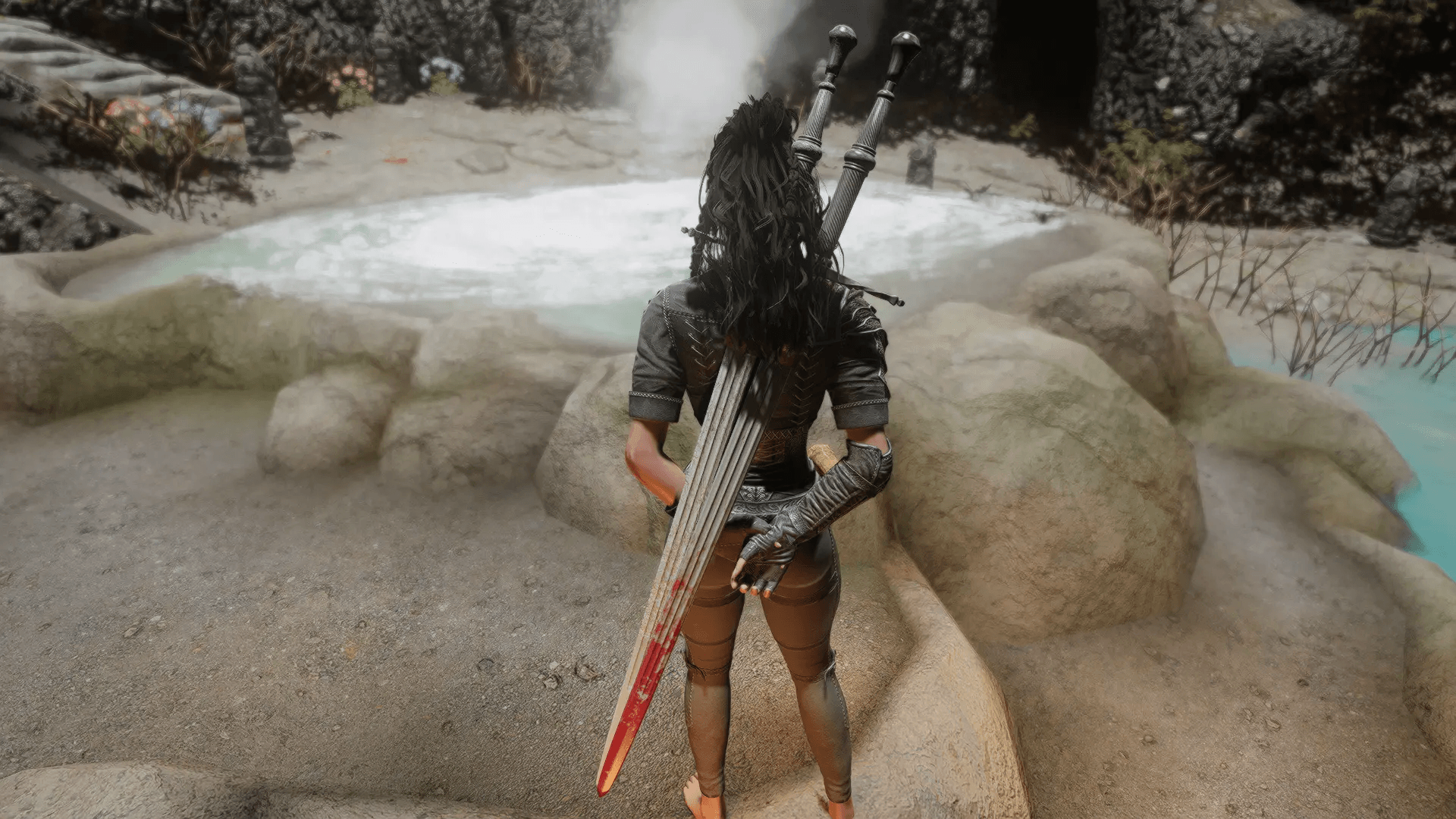 Witcher's Swords mod for The Elder Scrolls V: Skyrim Special Edition