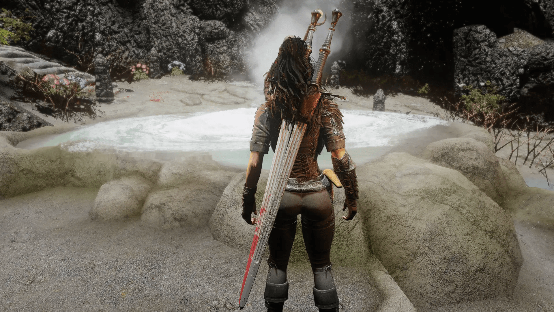 Witcher's Swords mod for The Elder Scrolls V: Skyrim Special Edition