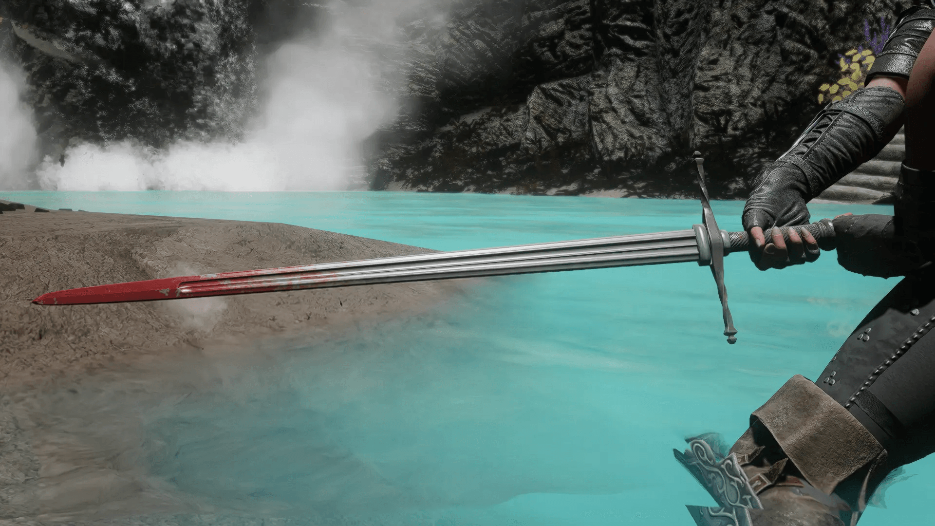 Witcher's Swords mod for The Elder Scrolls V: Skyrim Special Edition