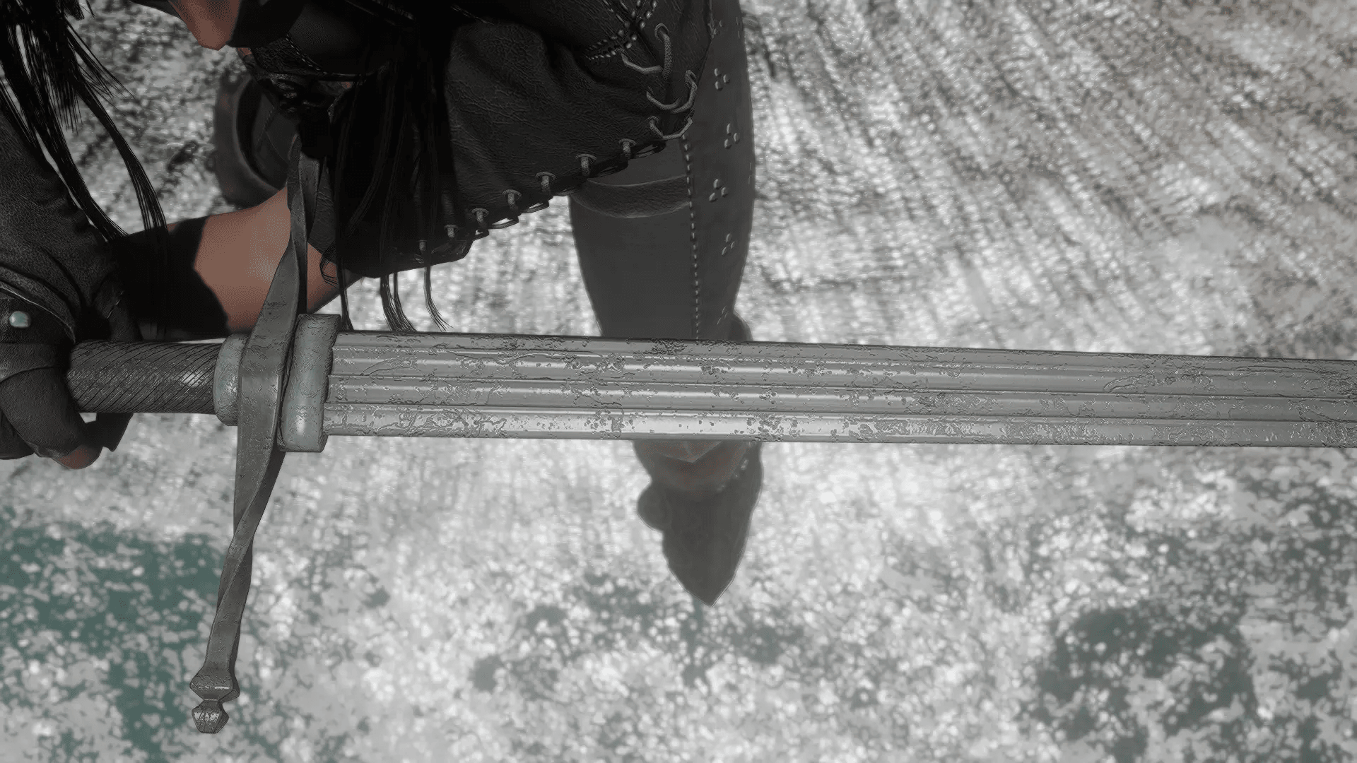 Witcher's Swords mod for The Elder Scrolls V: Skyrim Special Edition