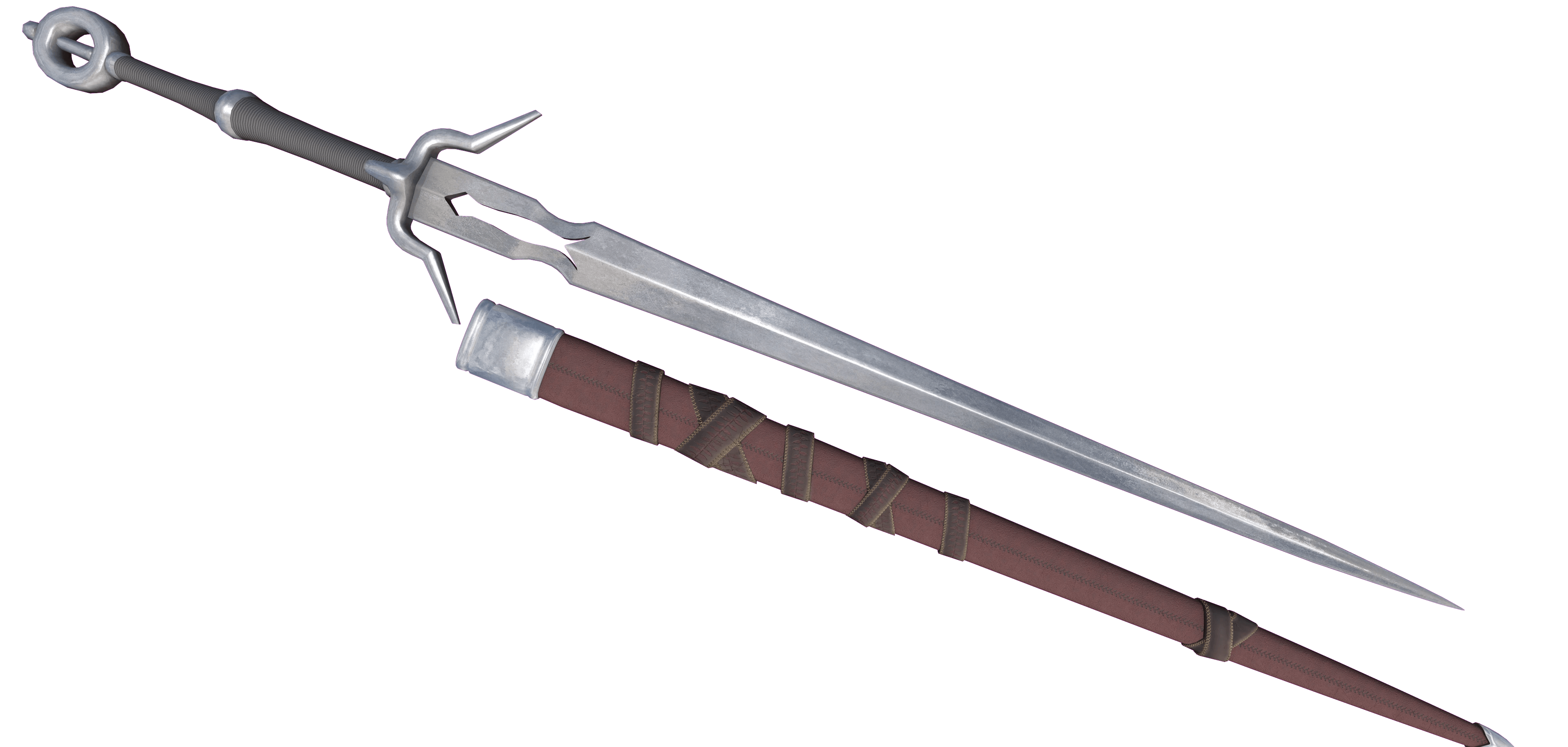 Witcher Steel - Silver swords mod for The Elder Scrolls V: Skyrim Special Edition