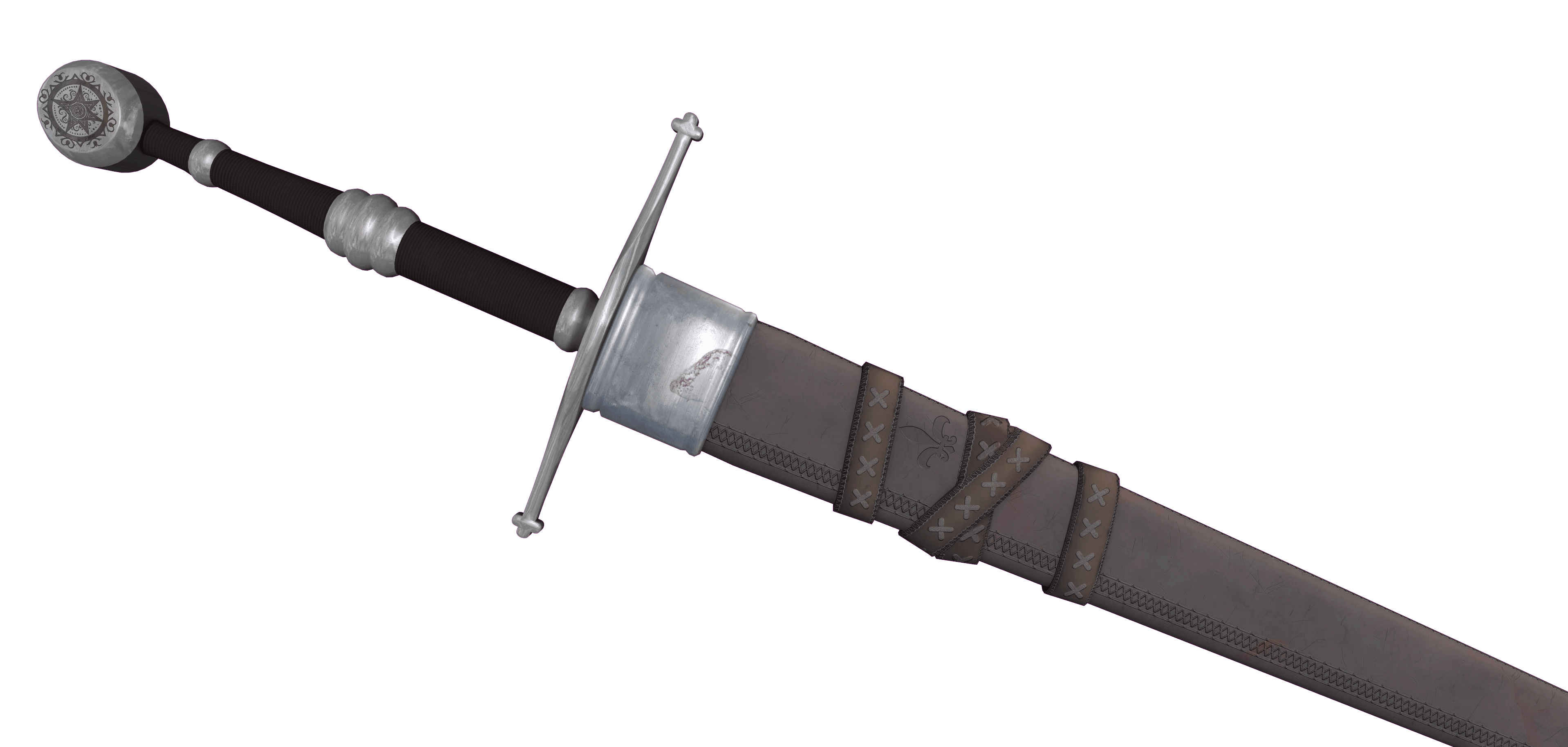 Witcher Steel - Silver swords mod for The Elder Scrolls V: Skyrim Special Edition