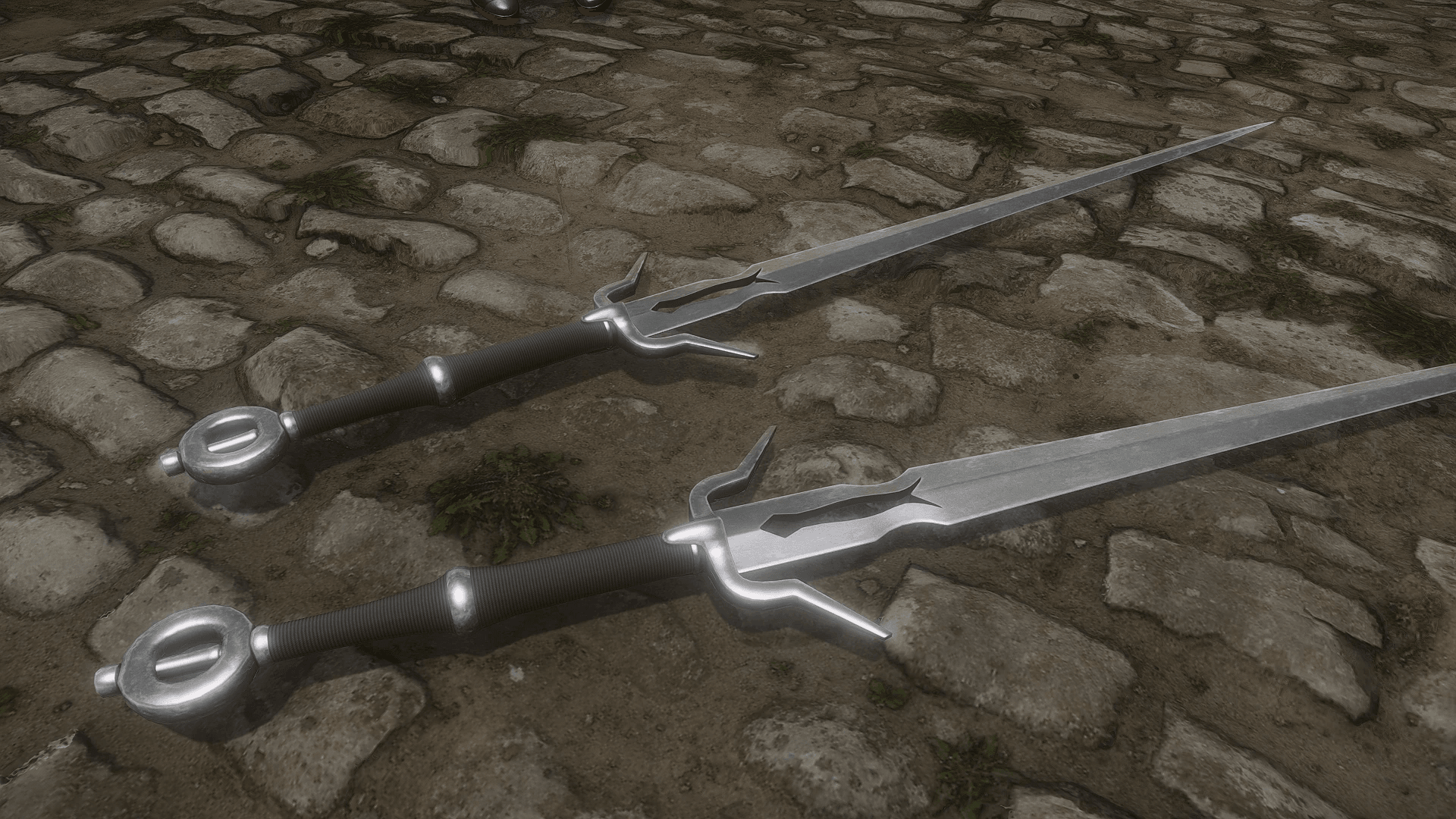 Witcher Steel - Silver swords mod for The Elder Scrolls V: Skyrim Special Edition