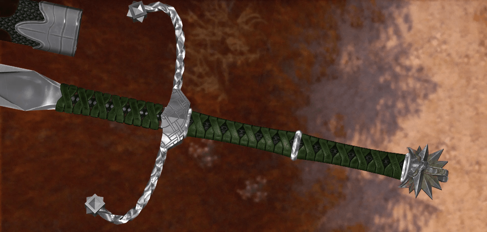 Witcher sword mod for The Elder Scrolls V: Skyrim Special Edition