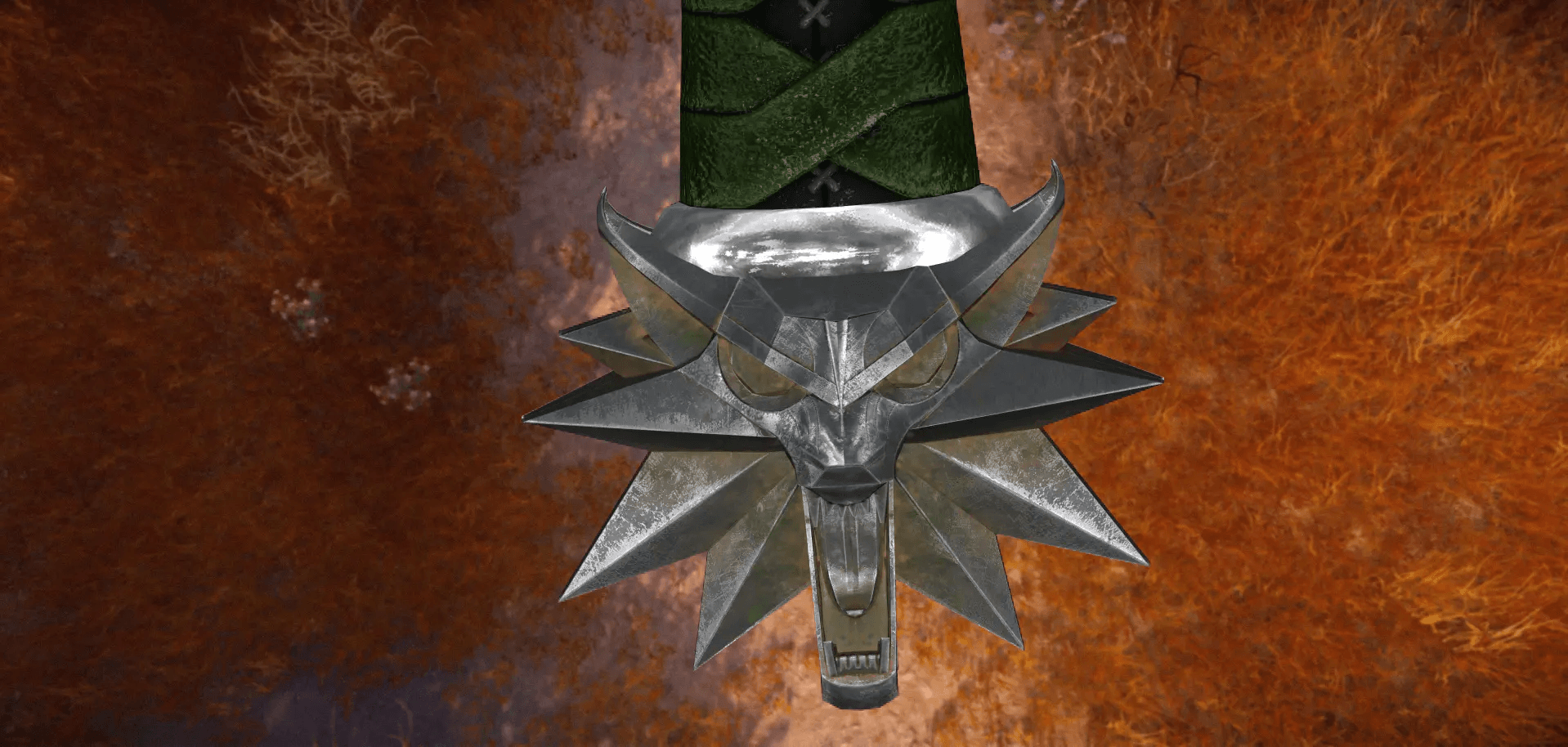 Witcher sword mod for The Elder Scrolls V: Skyrim Special Edition