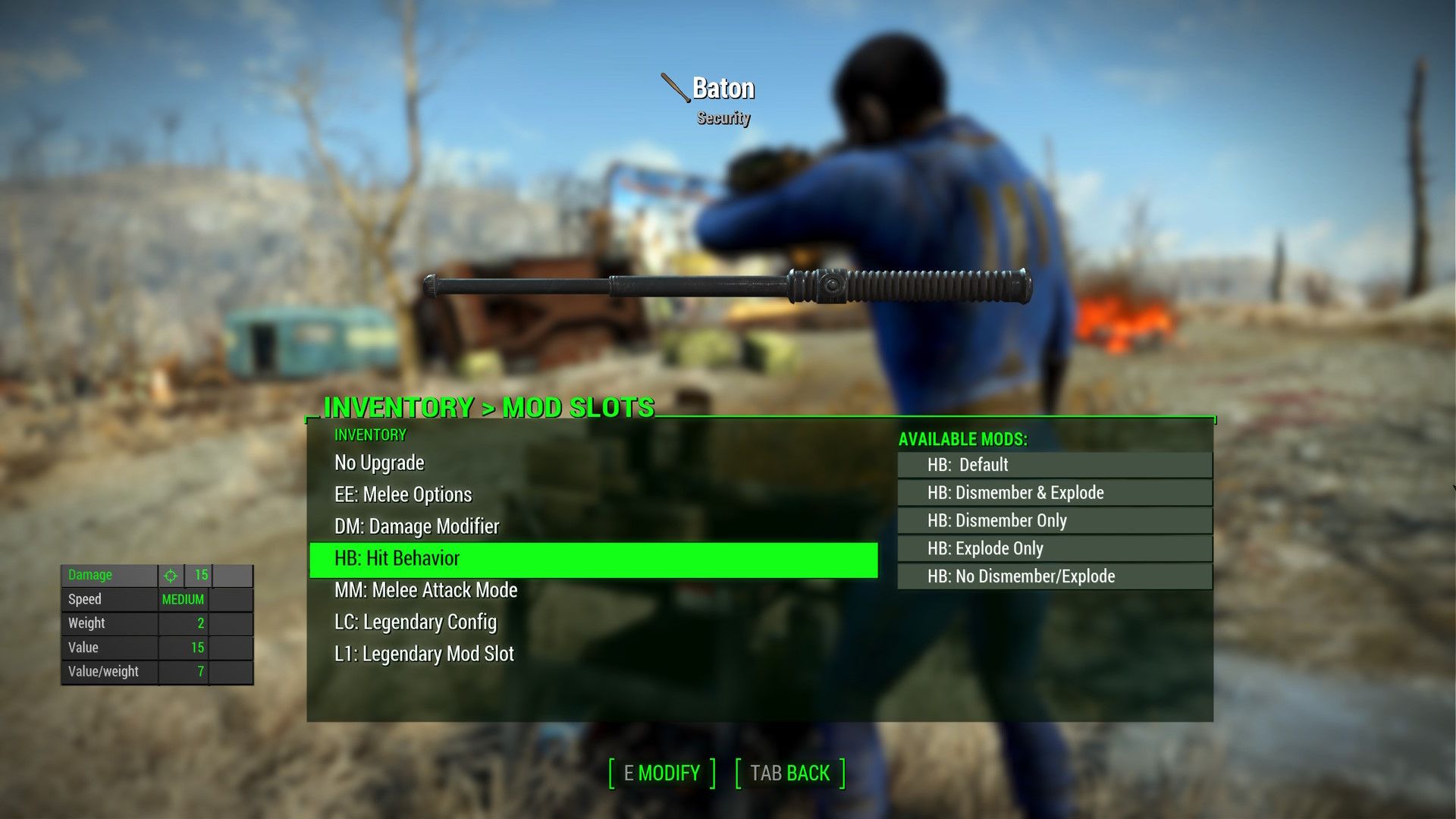 Equipment and Crafting Overhaul (ECO) - Redux mod for Fallout 4