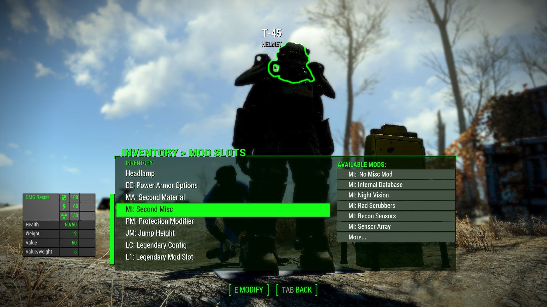 Equipment and Crafting Overhaul (ECO) - Redux mod for Fallout 4