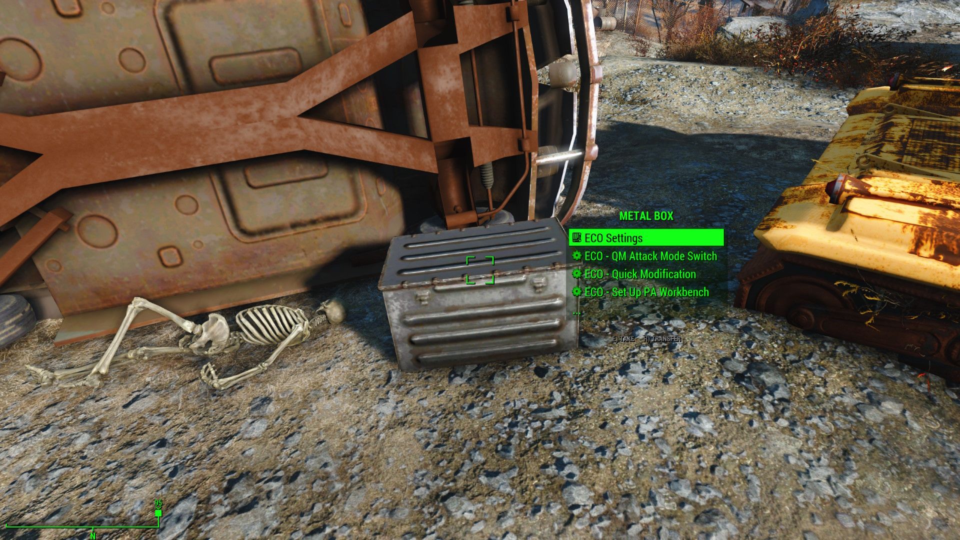 Equipment and Crafting Overhaul (ECO) - Redux mod for Fallout 4