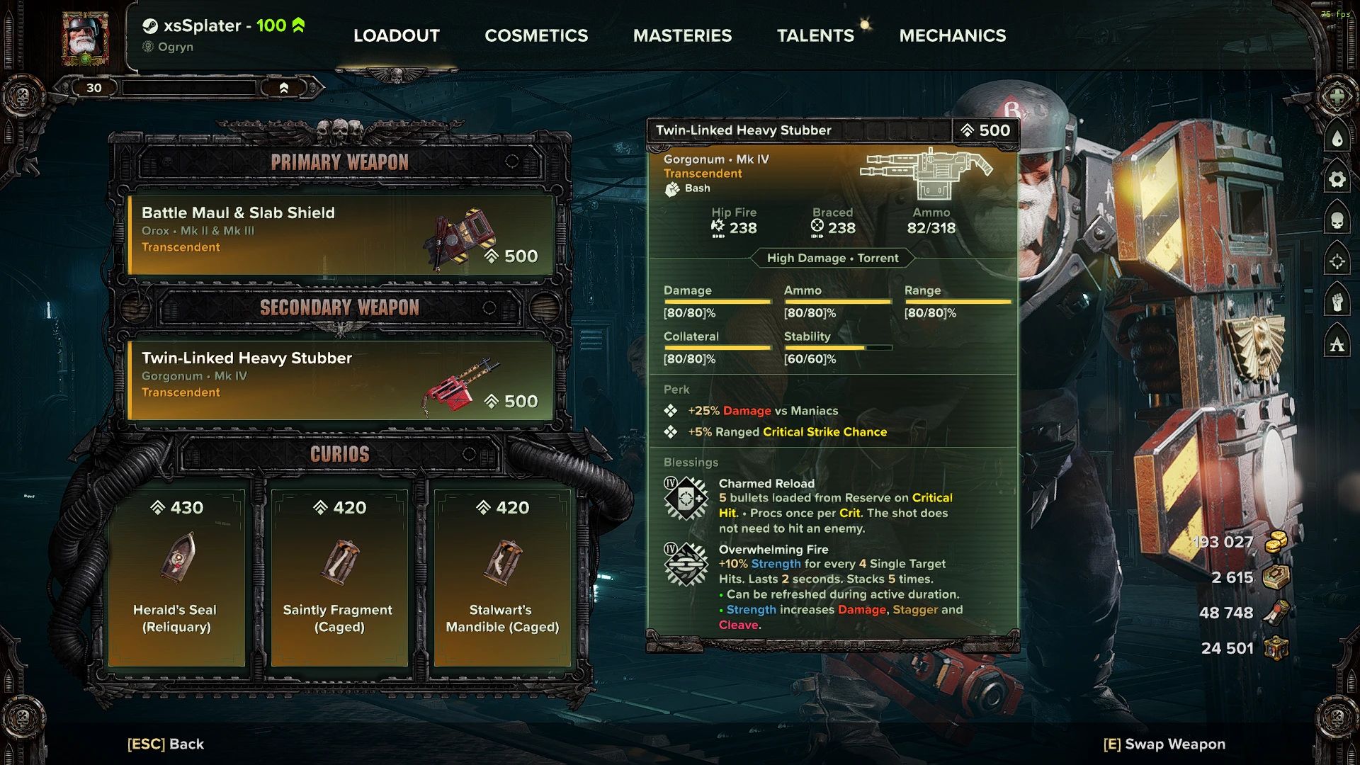 Enhanced Descriptions mod for Warhammer 40,000: Darktide