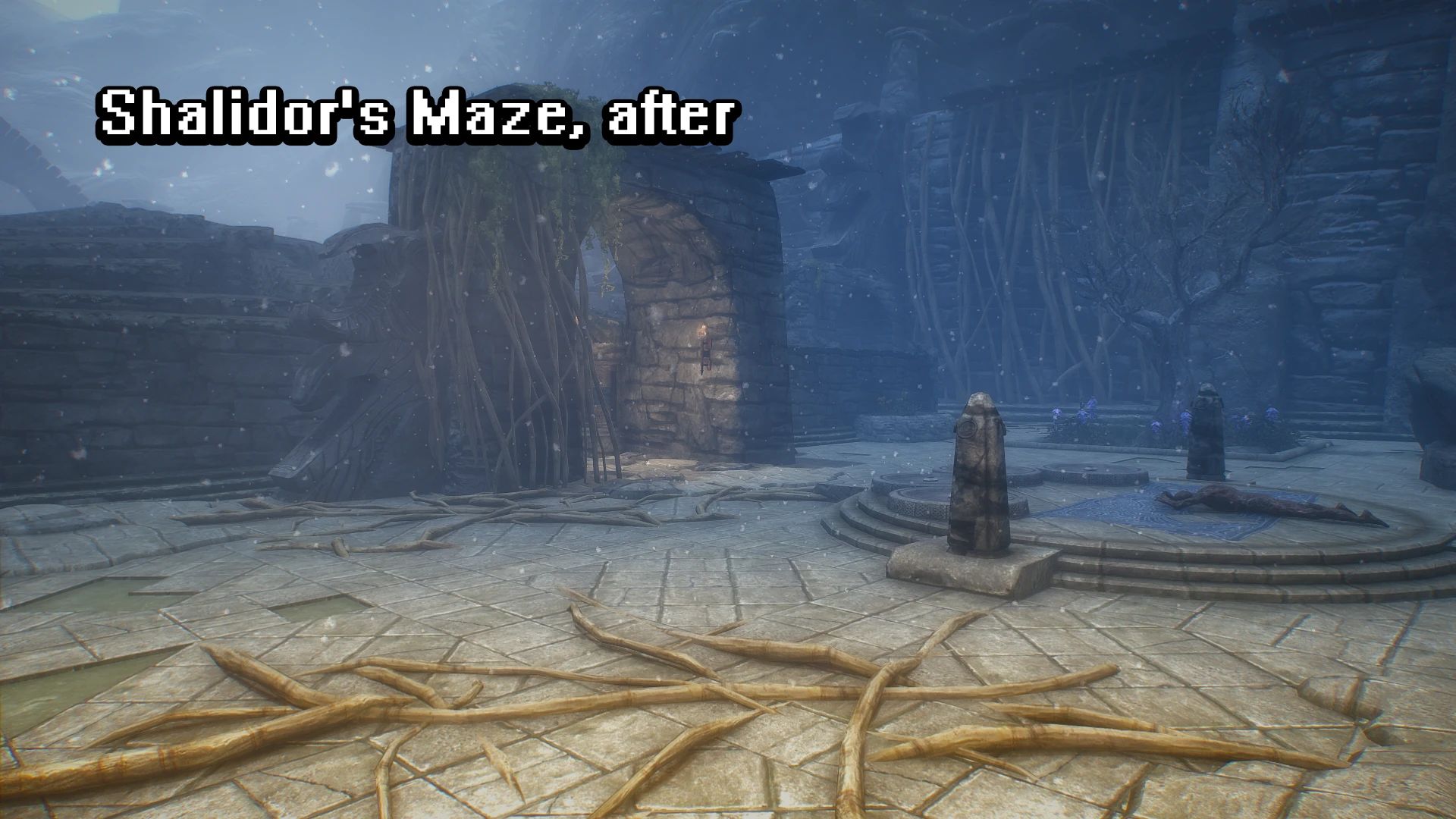 Shadows Of Sunlight - In Small Exterior World Spaces mod for The Elder Scrolls V: Skyrim Special Edition