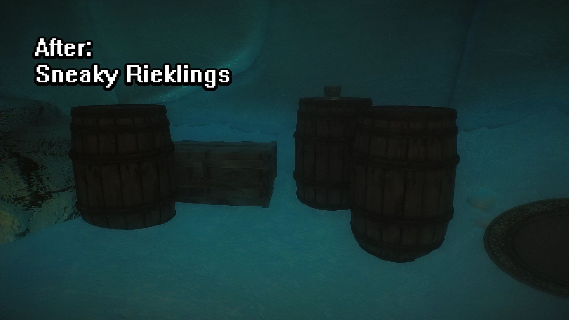 Riekling Barrels SMIM mod for The Elder Scrolls V: Skyrim Special Edition