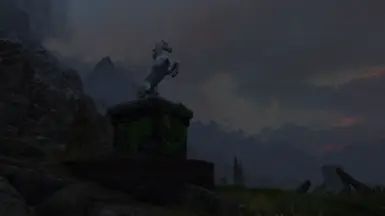 Whiterun Exterior Horse Statue mod for The Elder Scrolls V: Skyrim Special Edition