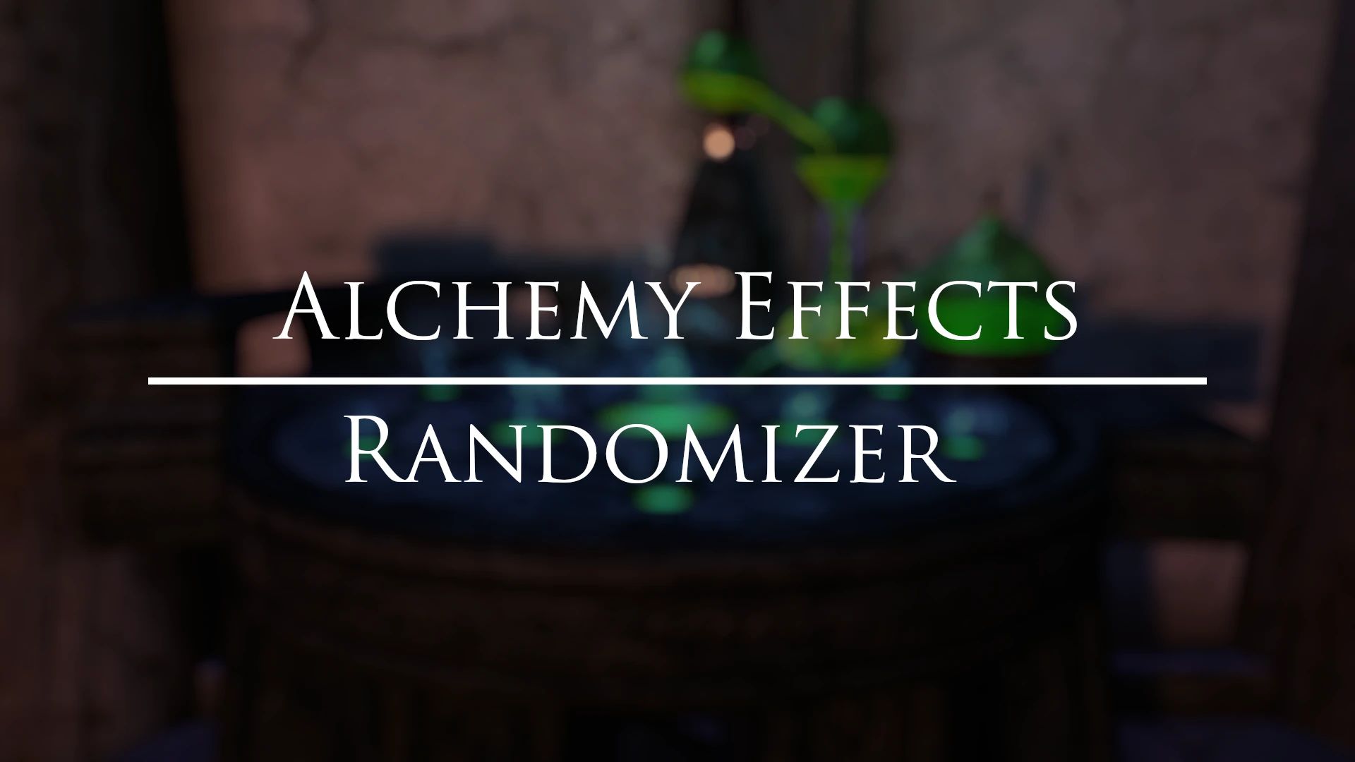 Alchemy Effects Randomizer mod for The Elder Scrolls V: Skyrim Special Edition