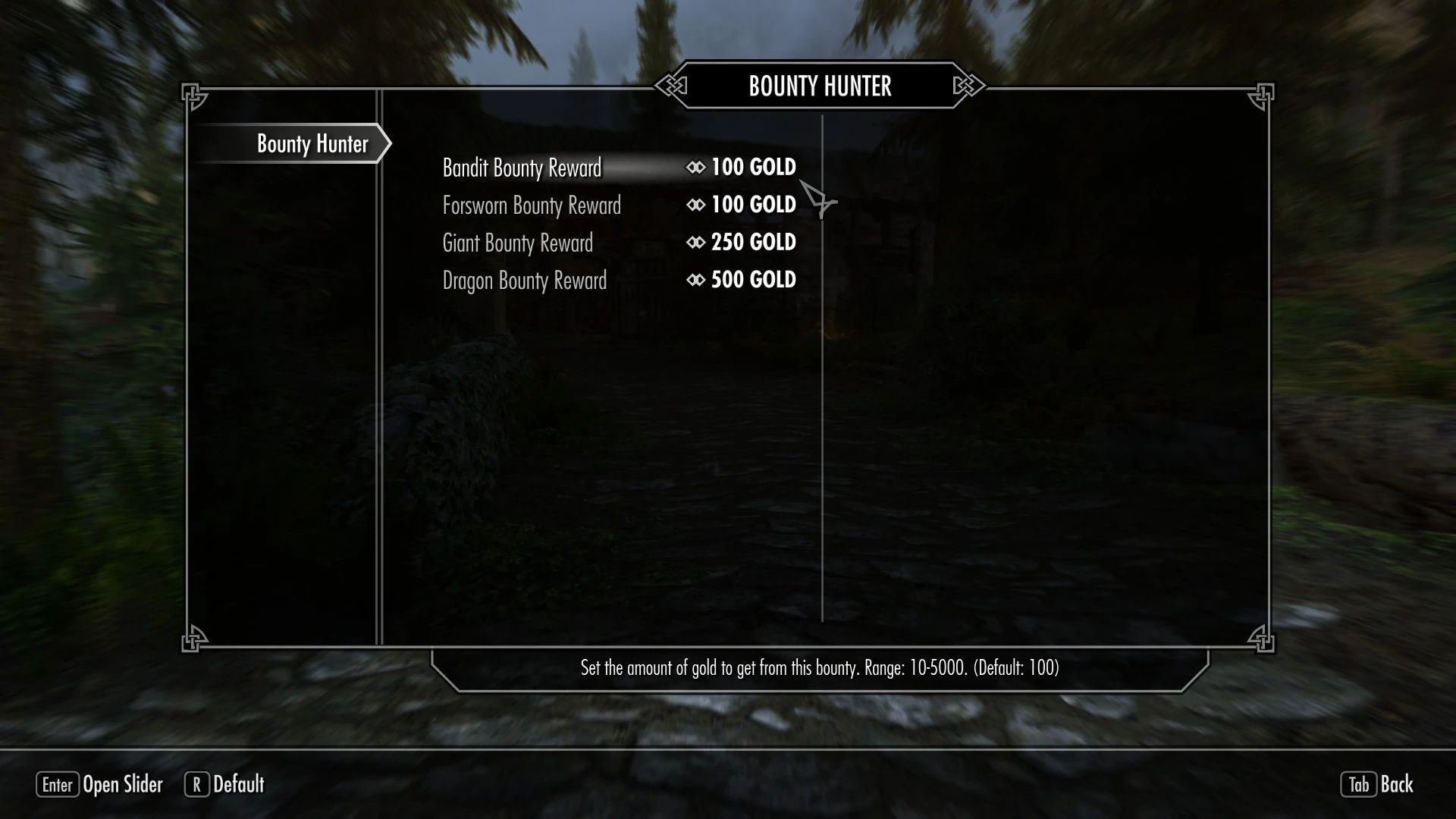Bounty Hunter - Bounty Perks mod for The Elder Scrolls V: Skyrim Special Edition