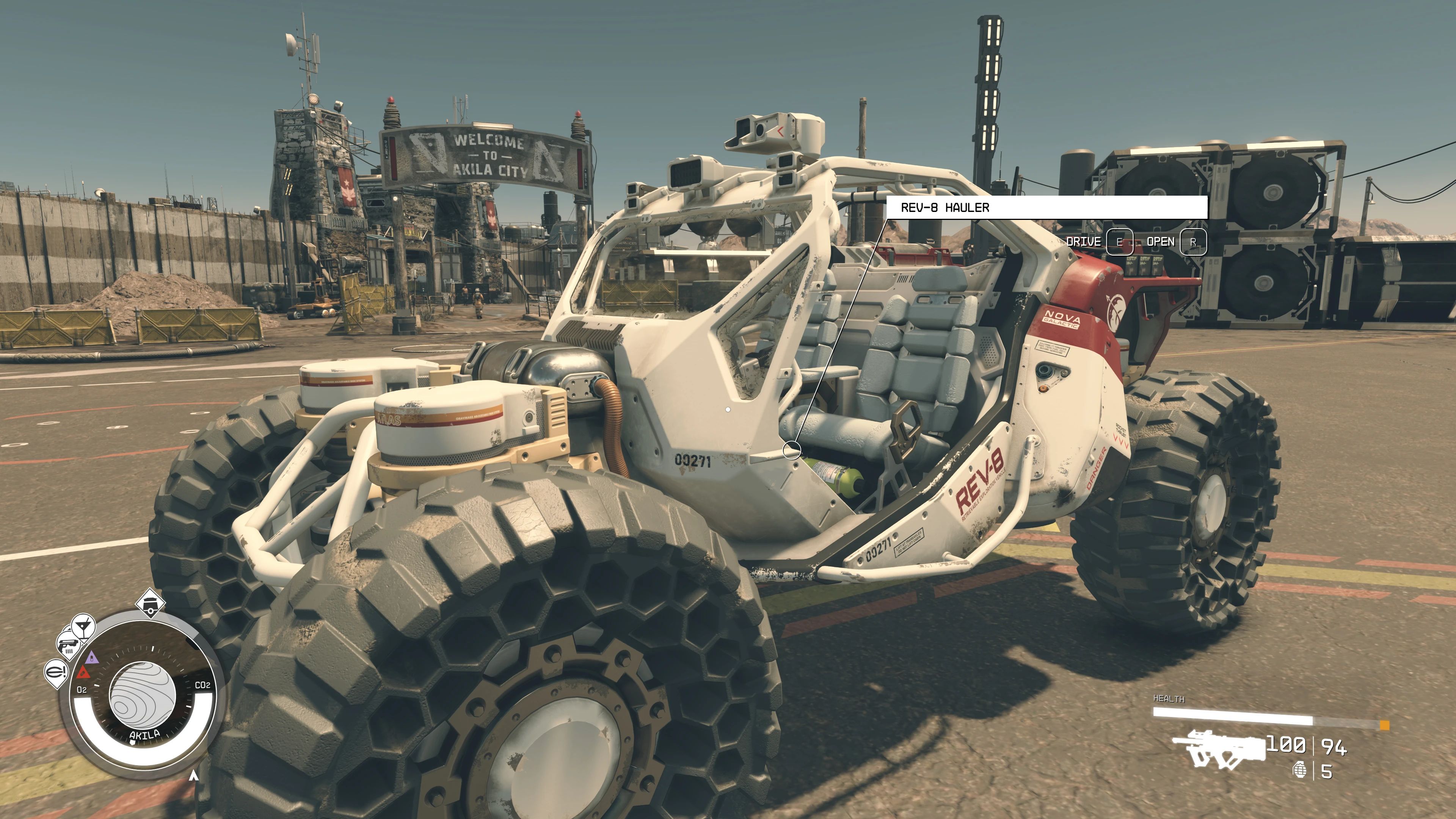 Baka REV-8 Hauler mod for Starfield