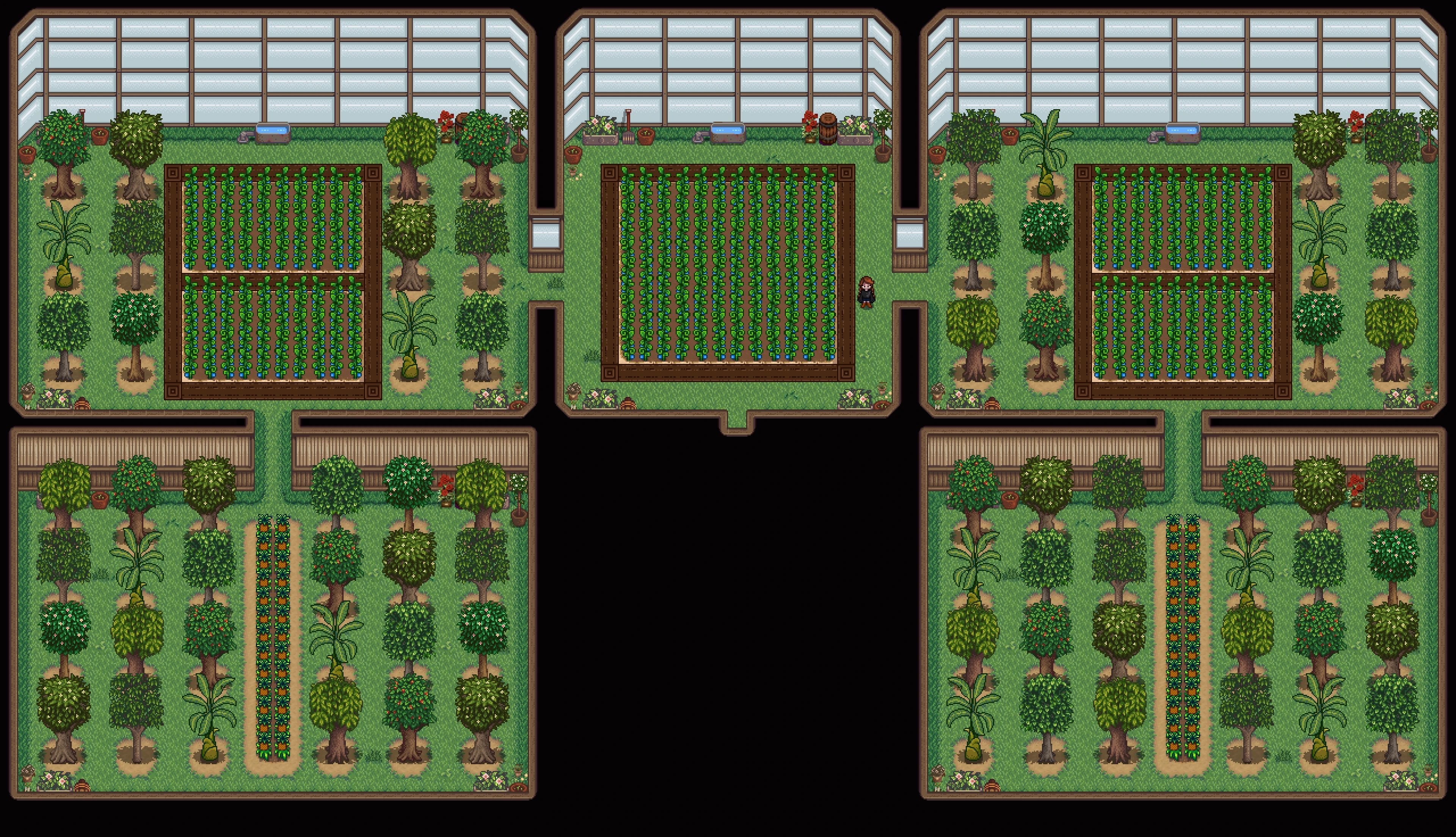 Skell's Greenhouse mod for Stardew Valley