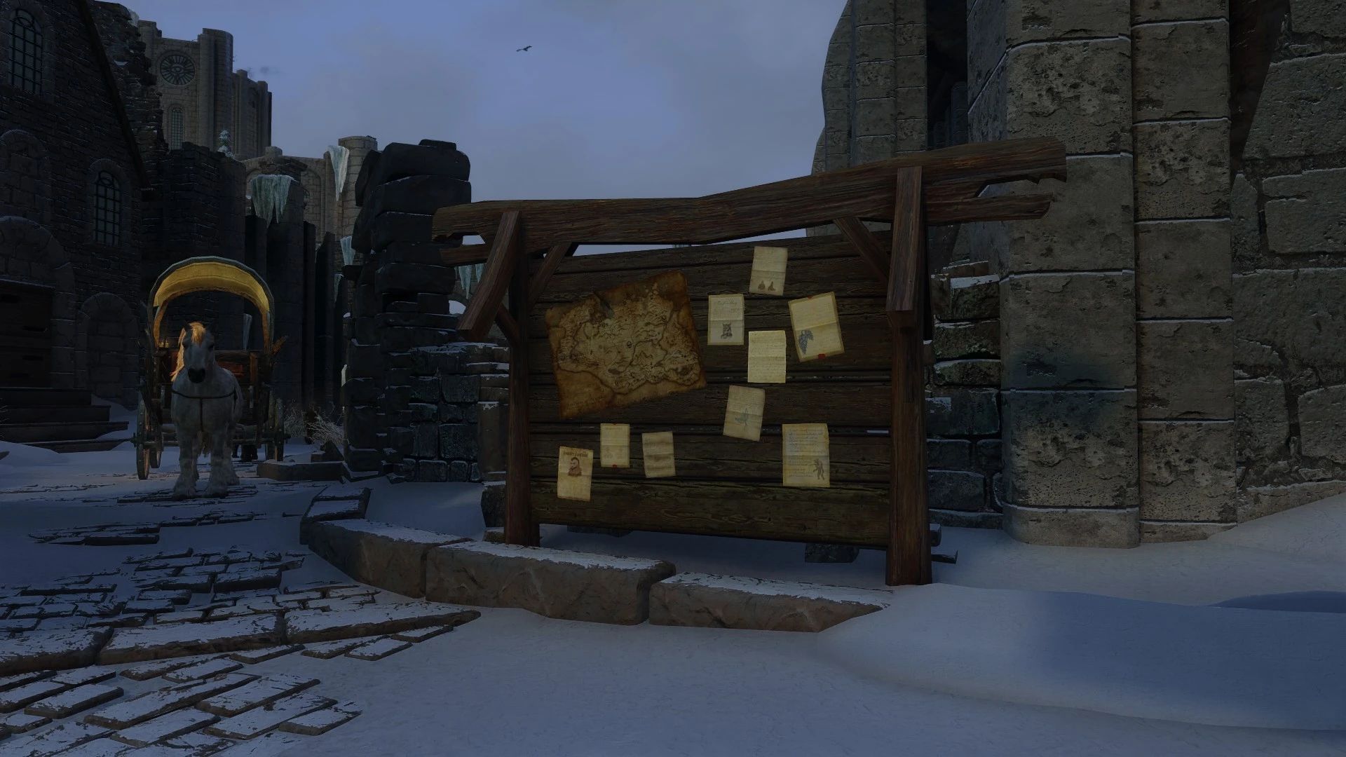 Missives - Unique Missive Boards mod for The Elder Scrolls V: Skyrim Special Edition